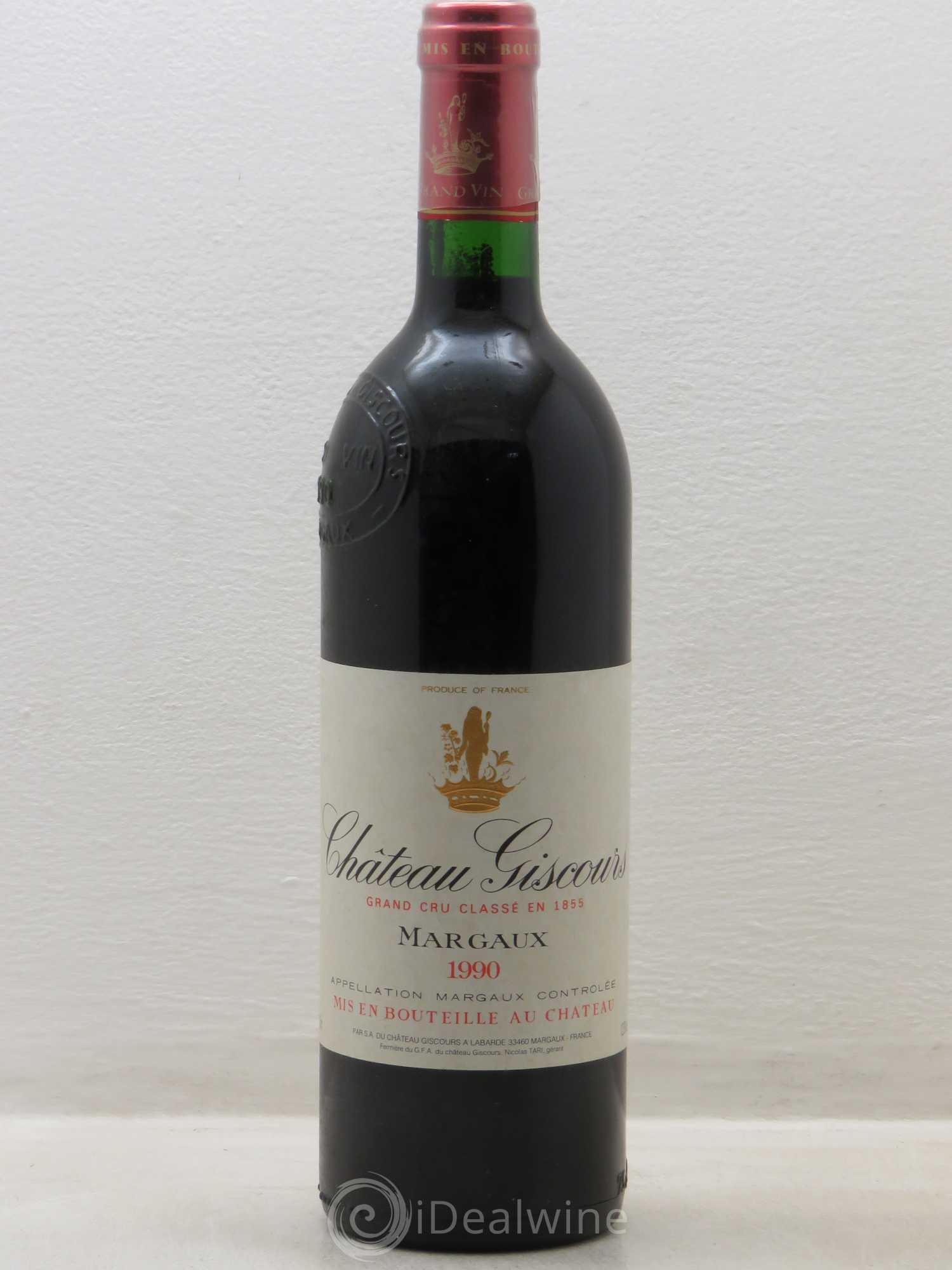Château Giscours 3ème Grand Cru Classé 1990 - Lot de 1 bouteille - 0