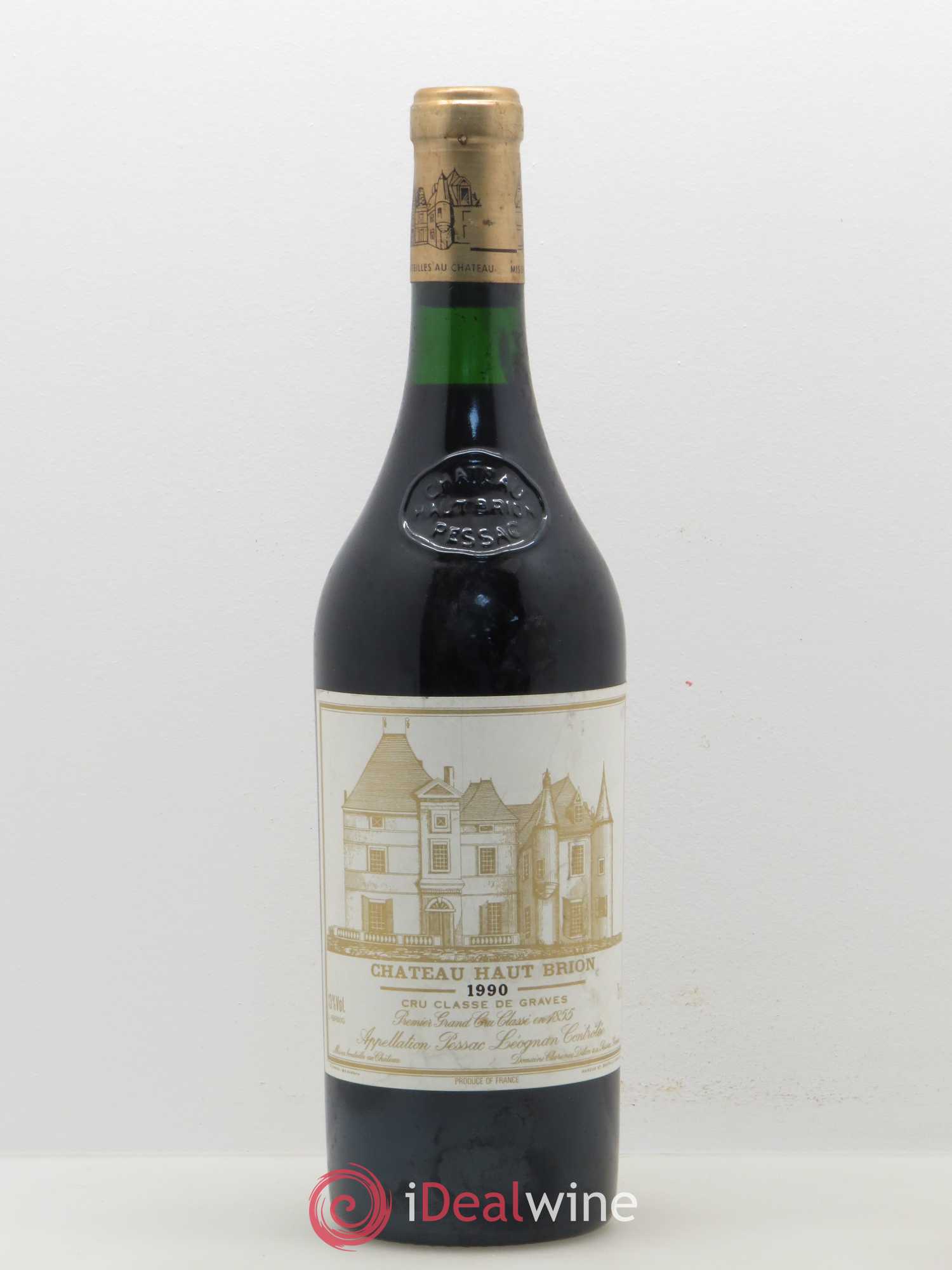 Château Haut Brion 1er Grand Cru Classé 1990 - Lot de 1 bouteille - 0