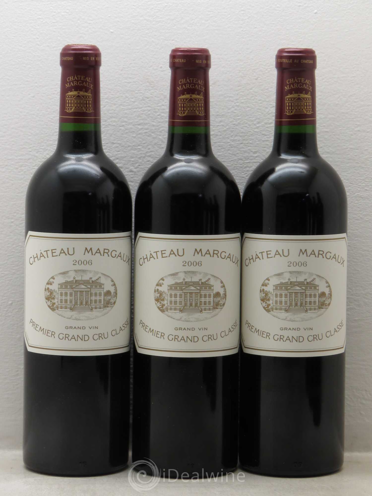 Château Margaux 1er Grand Cru Classé 2006 - Lot de 6 bouteilles - 1