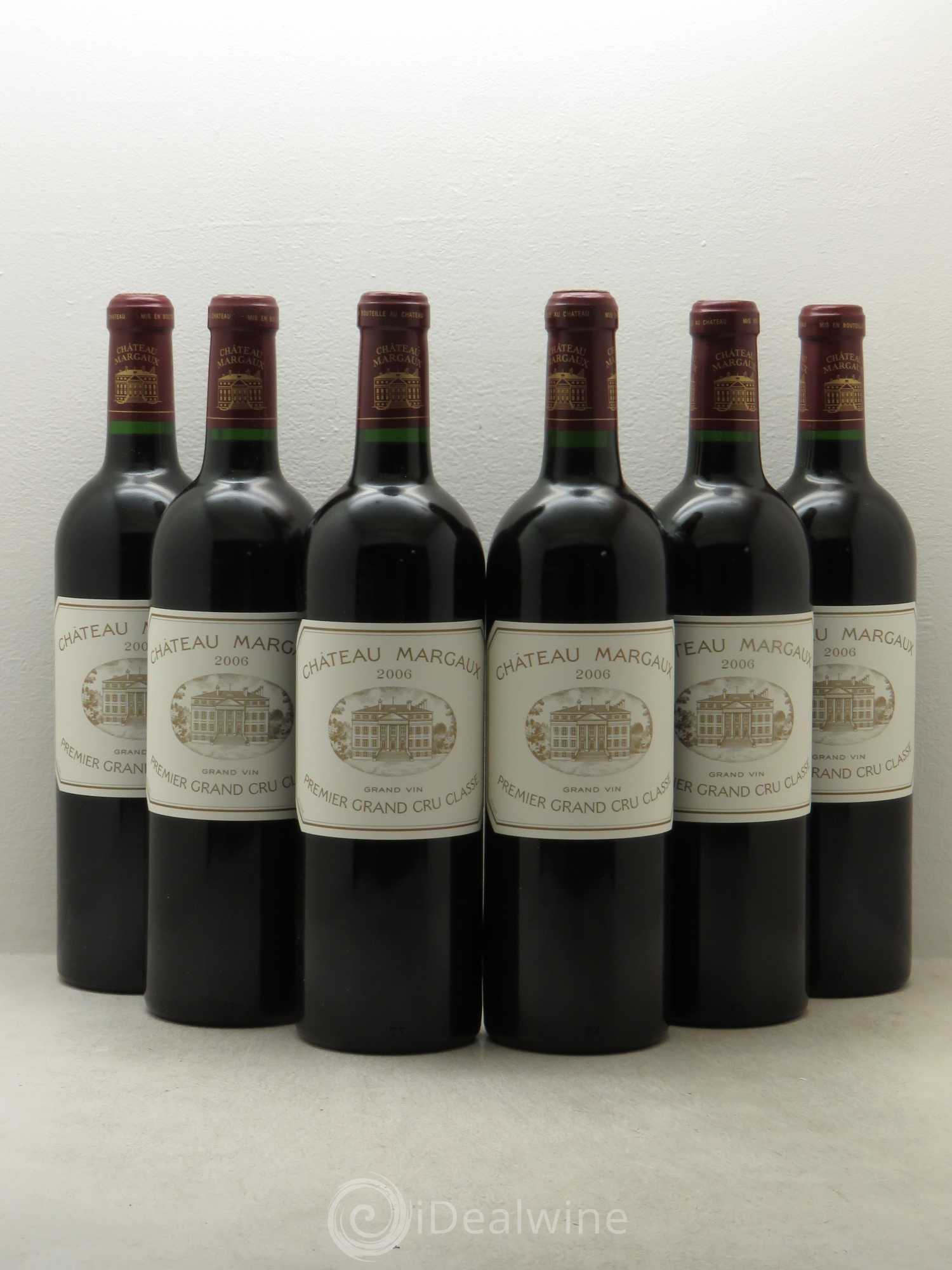 Château Margaux 1er Grand Cru Classé 2006 - Lot de 6 bouteilles - 0