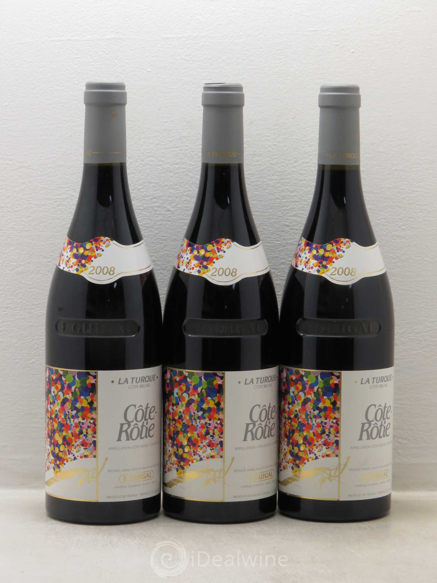 Côte-Rôtie La Turque Guigal 2008 - Lot de 6 bouteilles - 2