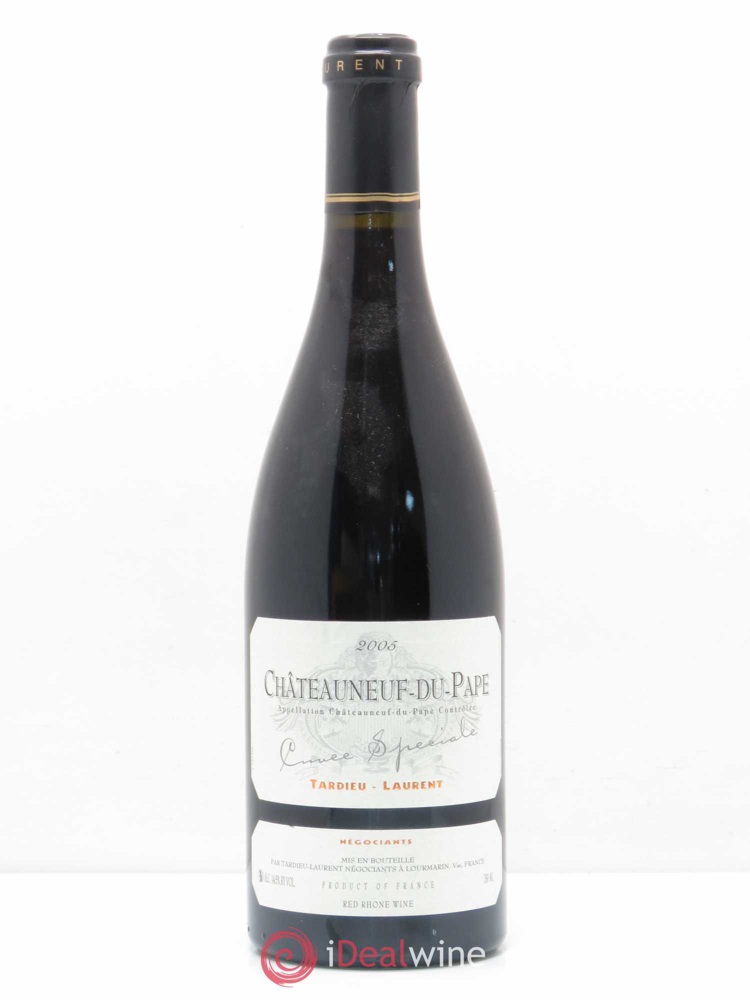Châteauneuf-du-Pape Tardieu-Laurent Cuvée spéciale Famille Tardieu 2005 - Lot de 1 bouteille - 0