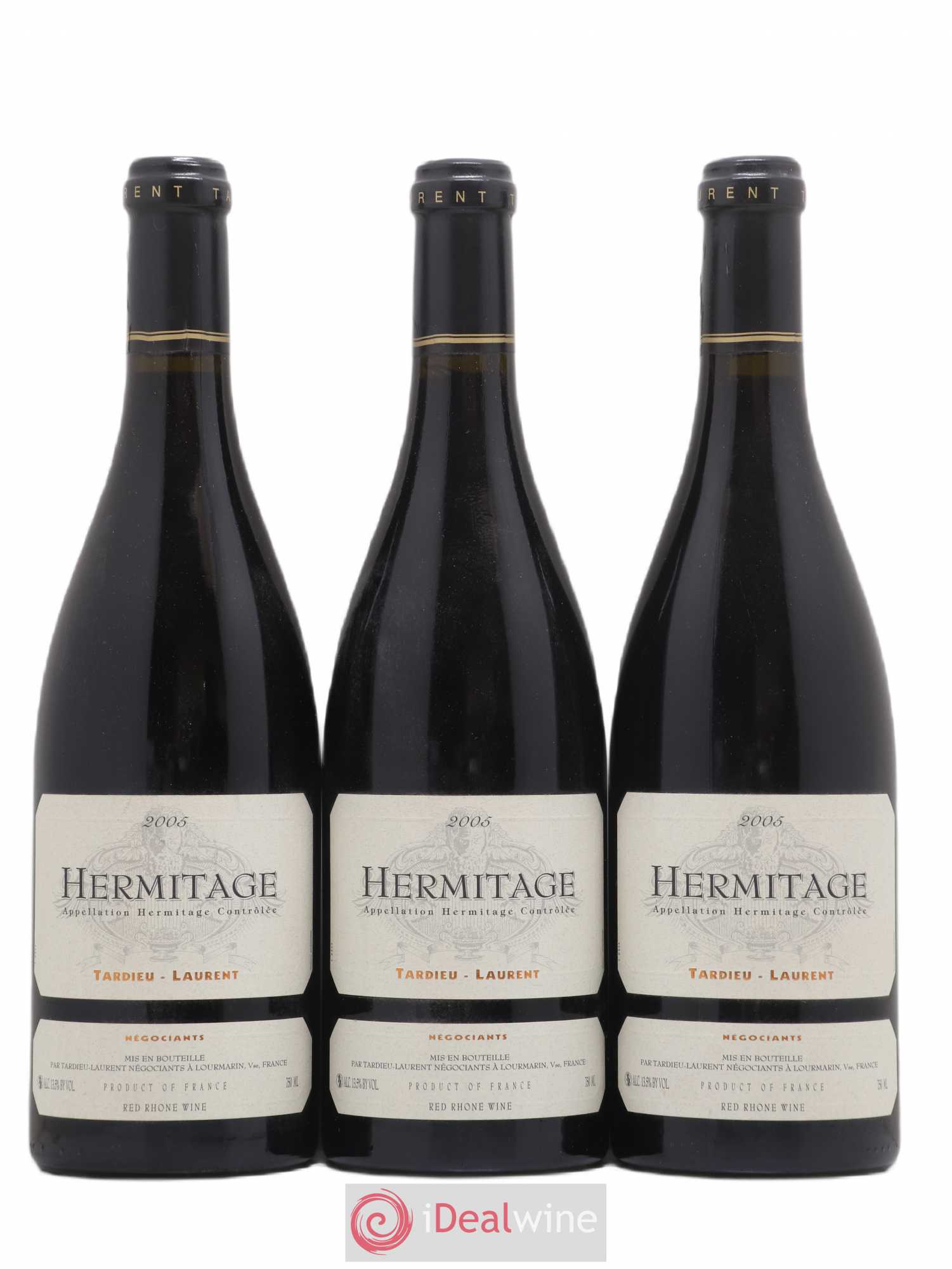 Hermitage Maison Tardieu-Laurent 2005 - Lot de 3 bouteilles - 0
