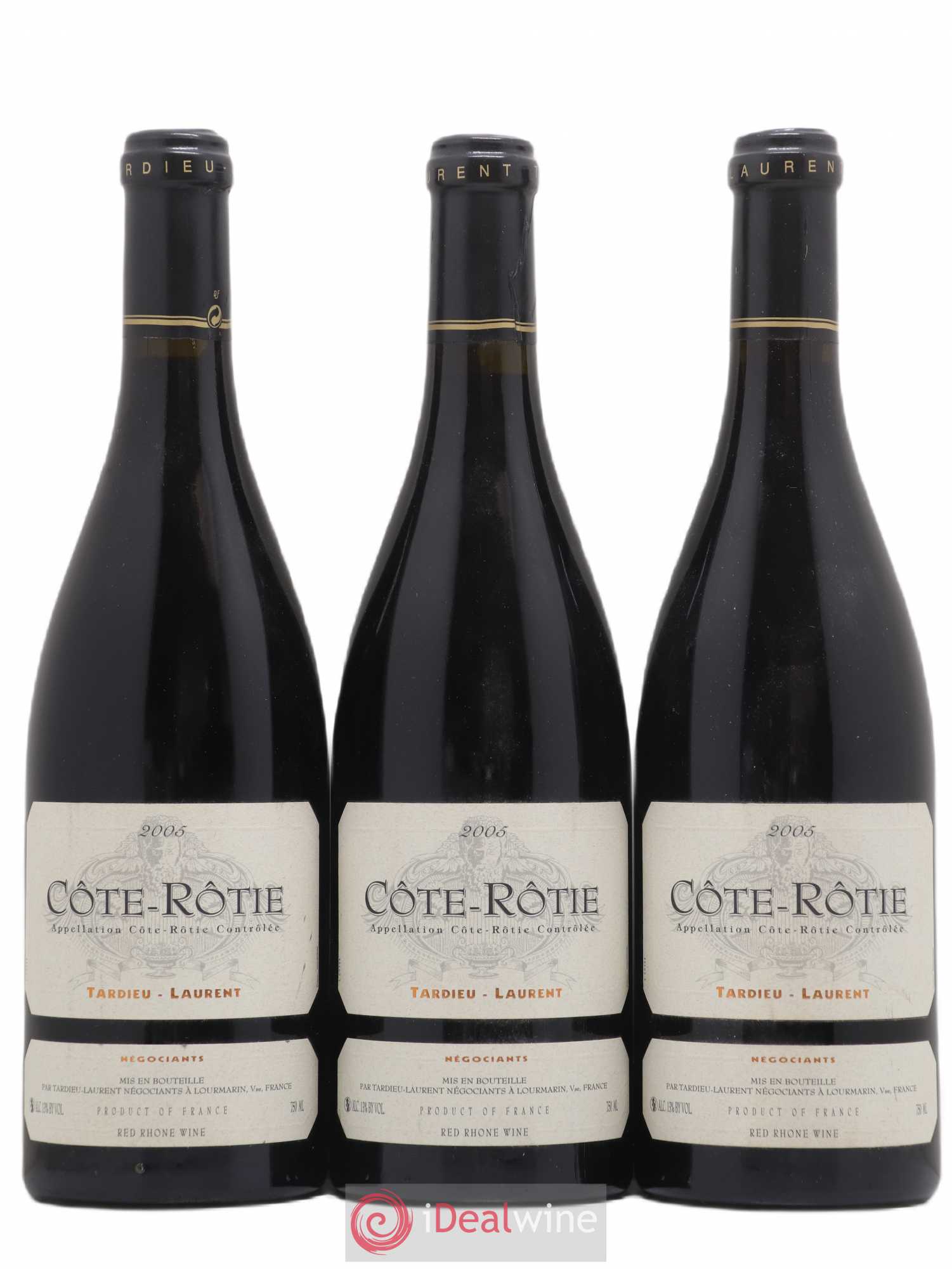 Côte-Rôtie Maison Tardieu-Laurent 2005 - Lot de 3 bouteilles - 0
