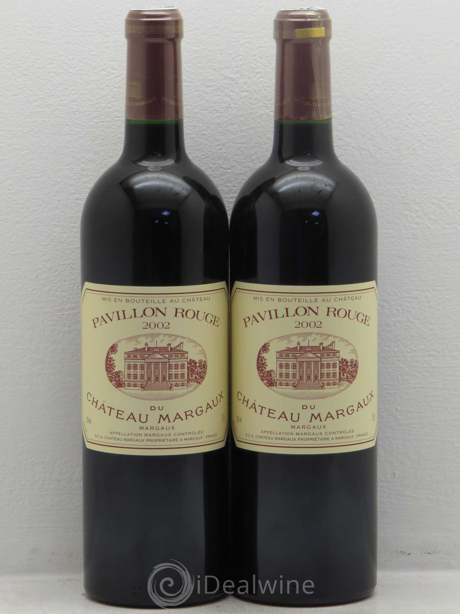 Pavillon Rouge du Château Margaux Second Vin 2002 - Lot de 2 bouteilles - 0