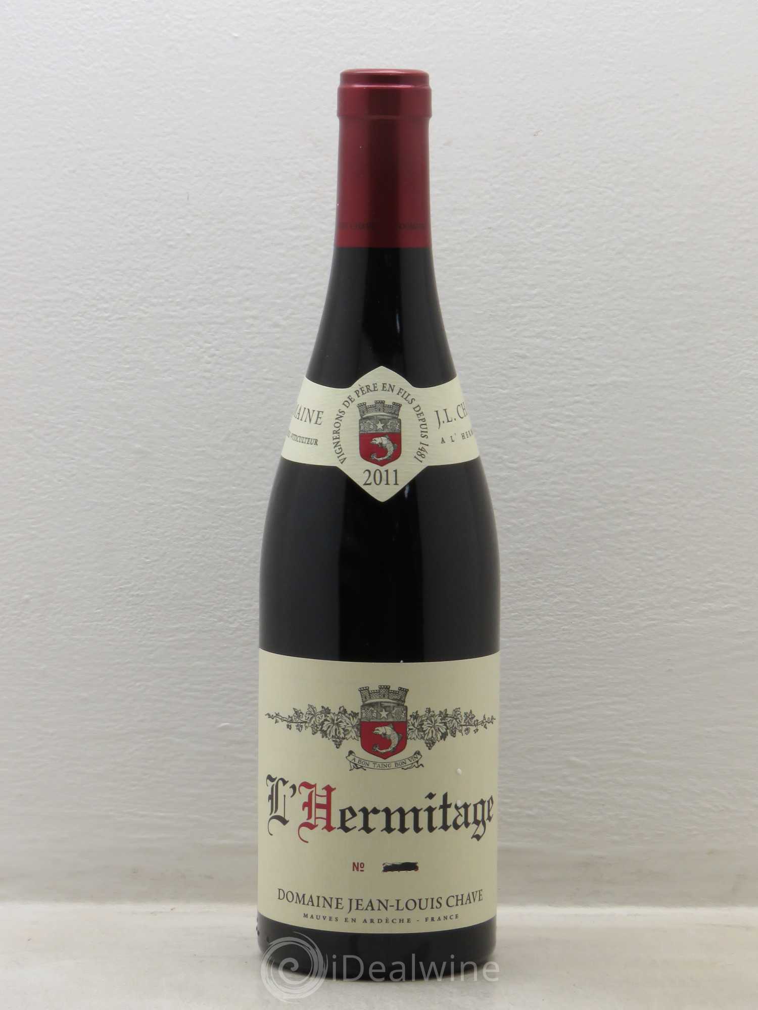 Hermitage Jean-Louis Chave 2011 - Lot de 1 bouteille - 0