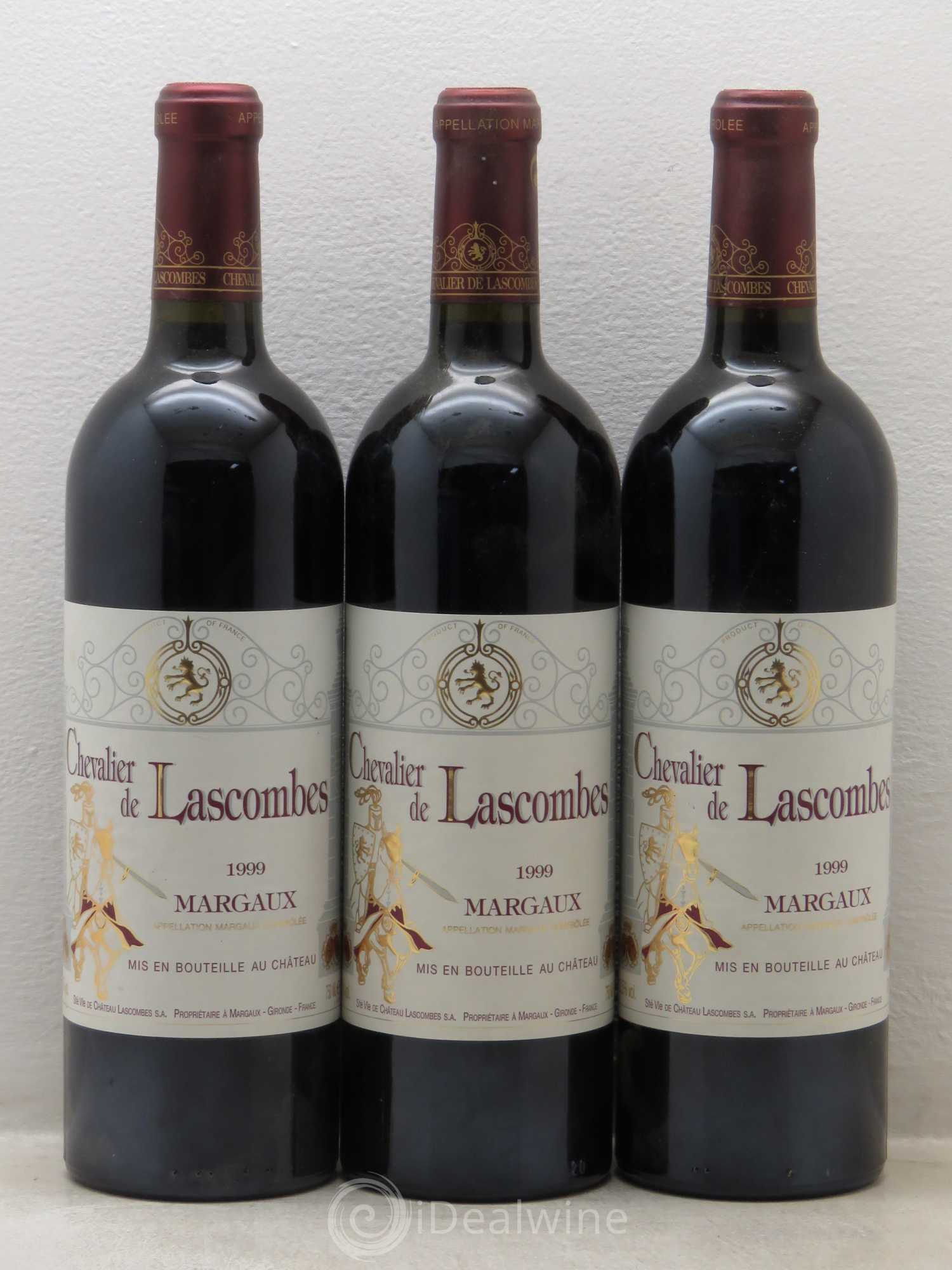 Chevalier de Lascombes Second Vin 1999 - Lot de 6 bouteilles - 2