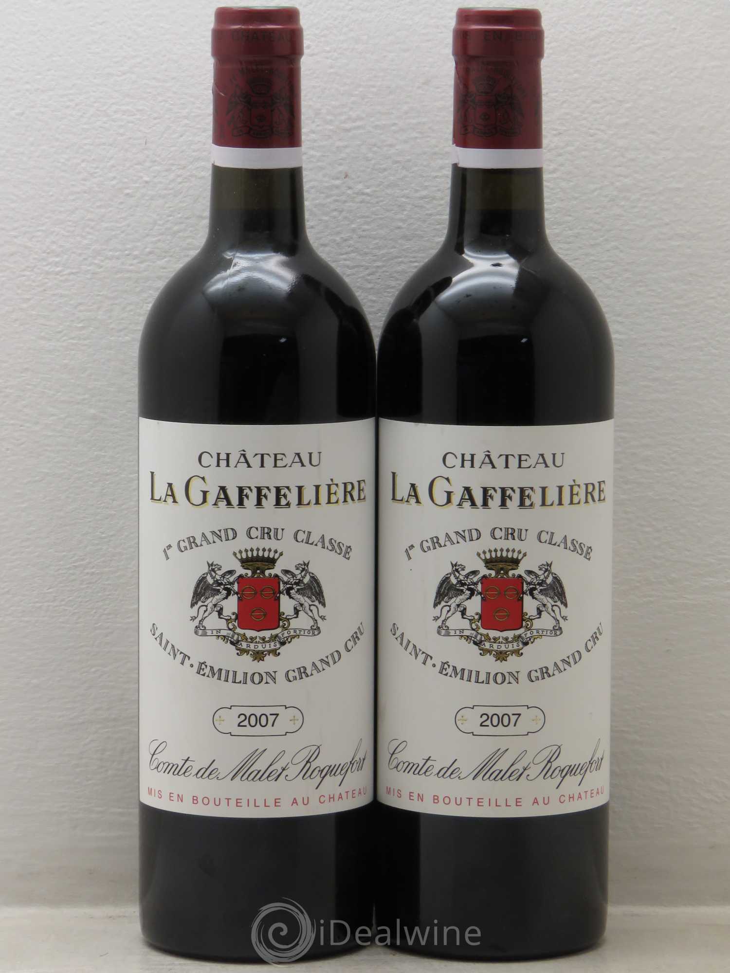 Château la Gaffelière 1er Grand Cru Classé B 2007 - Lot de 2 bouteilles - 0