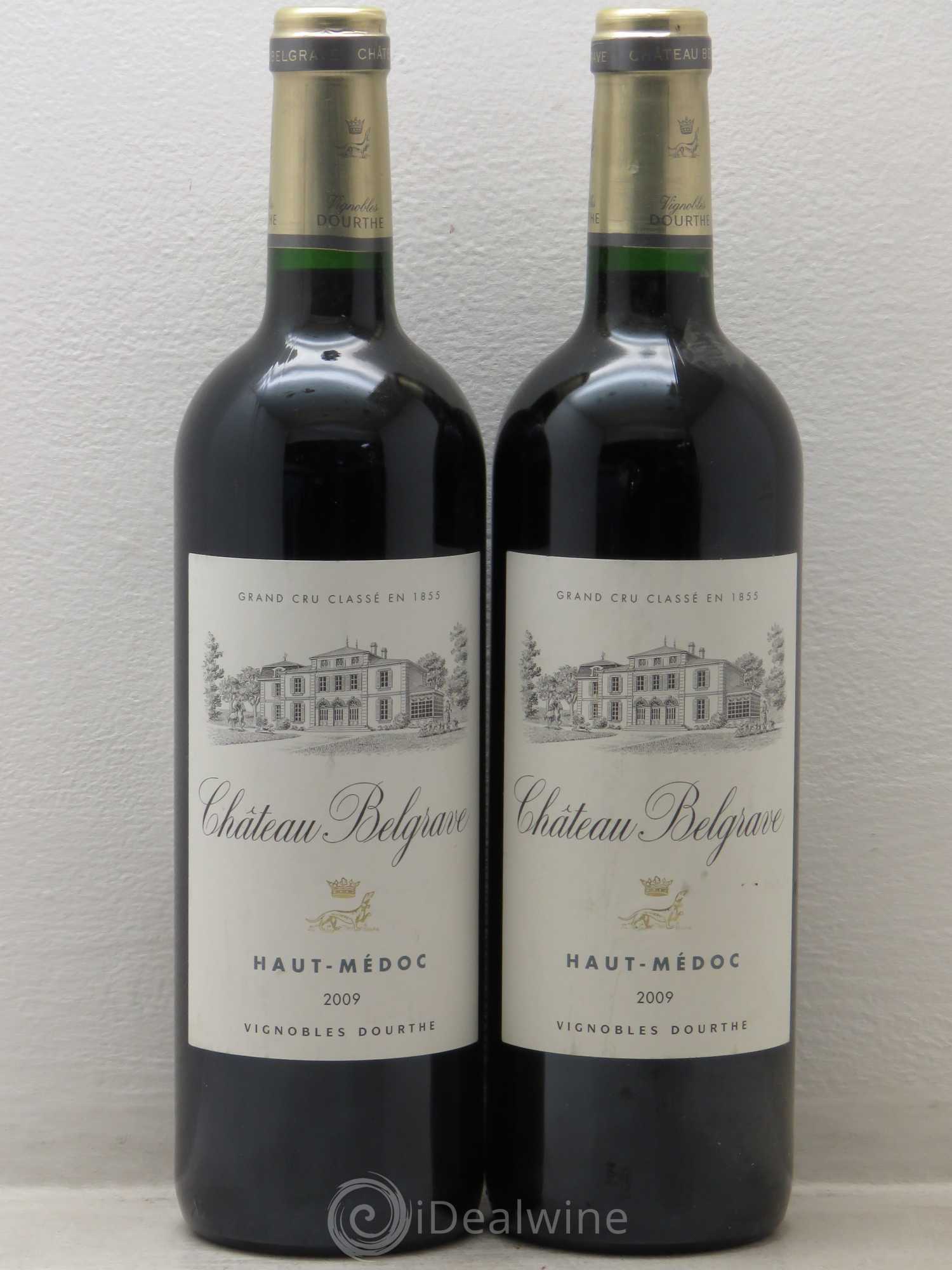 Château Belgrave 5ème Grand Cru Classé 2009 - Lot de 2 bouteilles - 0