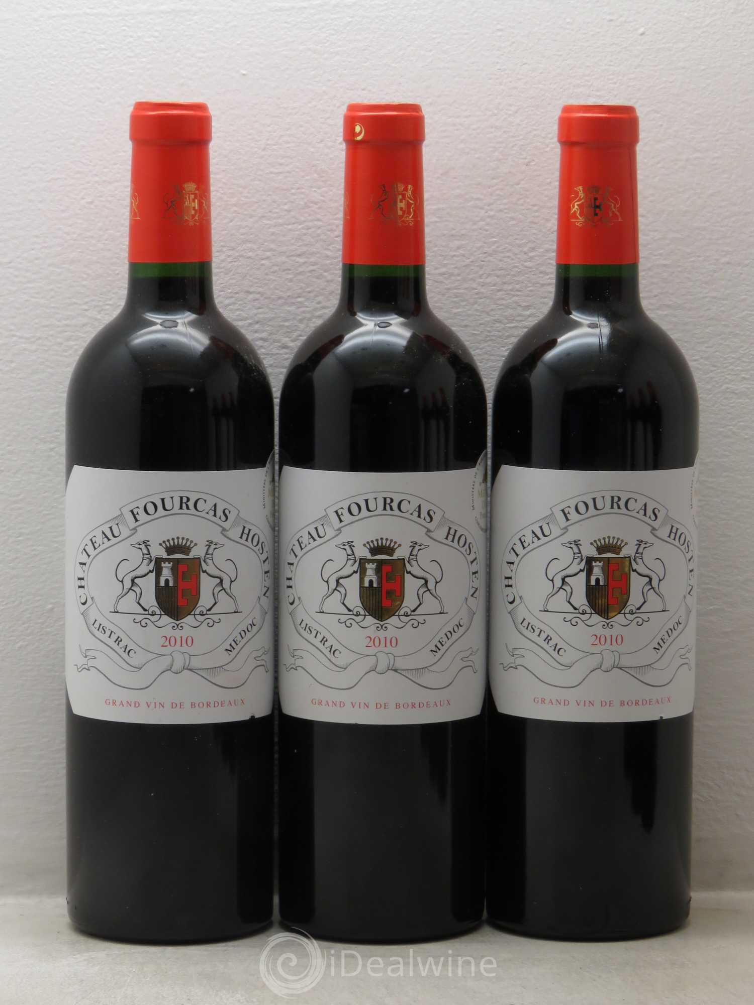 Château Fourcas Hosten Cru Bourgeois 2010 - Lot de 6 bouteilles - 1