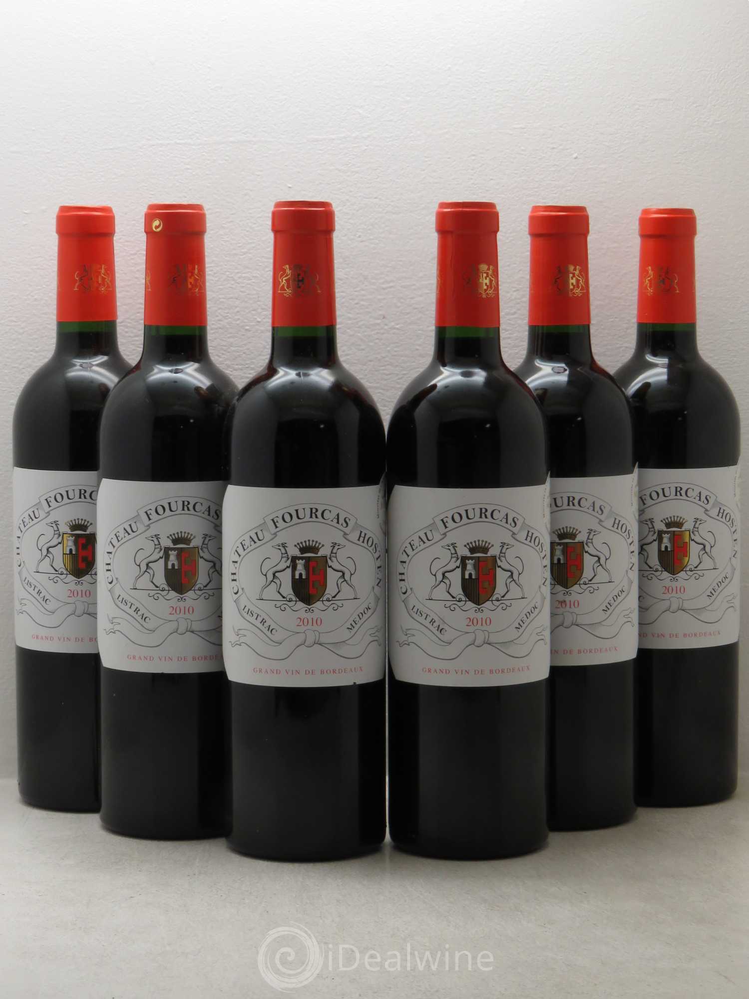Château Fourcas Hosten Cru Bourgeois 2010 - Lot de 6 bouteilles - 0
