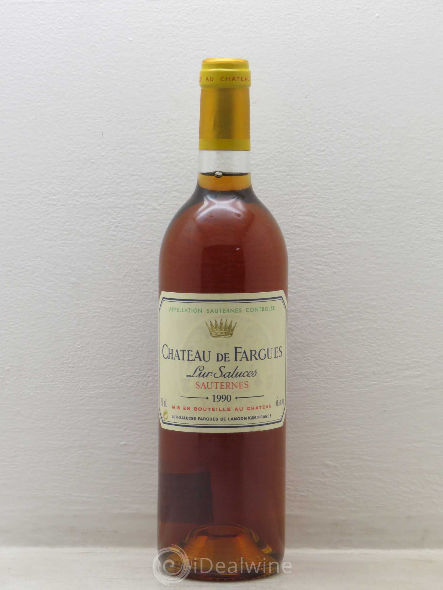 Château de Fargues 1990 - Lotto di 1 bottiglia - 0