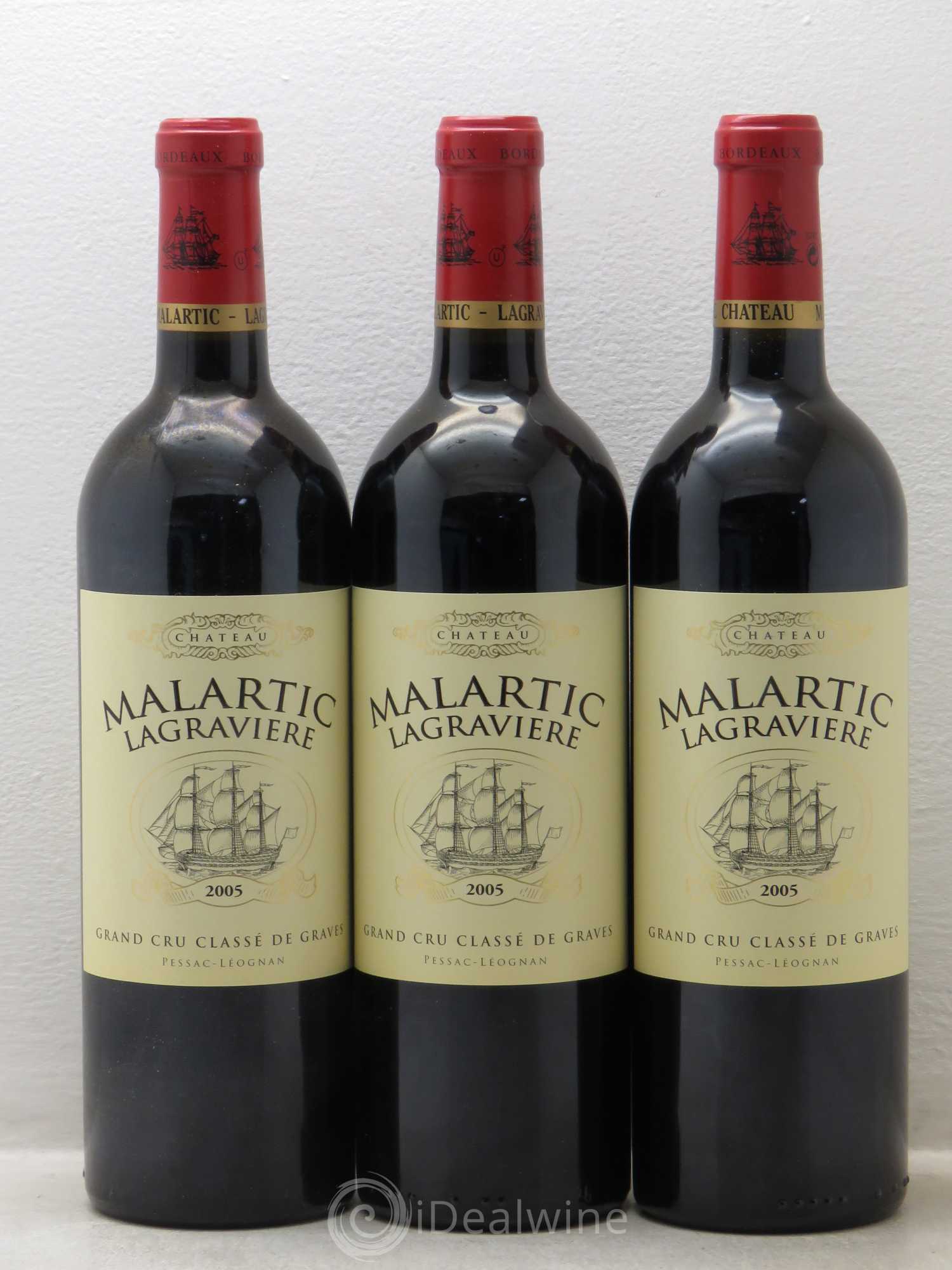 Château Malartic-Lagravière Cru Classé de Graves 2005 - Lot de 12 bouteilles - 2