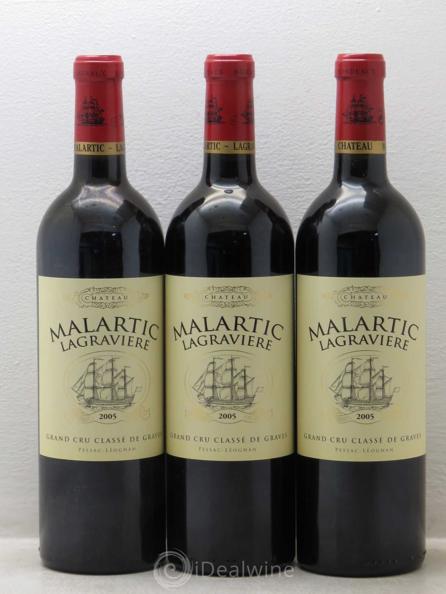 Château Malartic-Lagravière Cru Classé de Graves 2005 - Lot de 12 bouteilles - 3