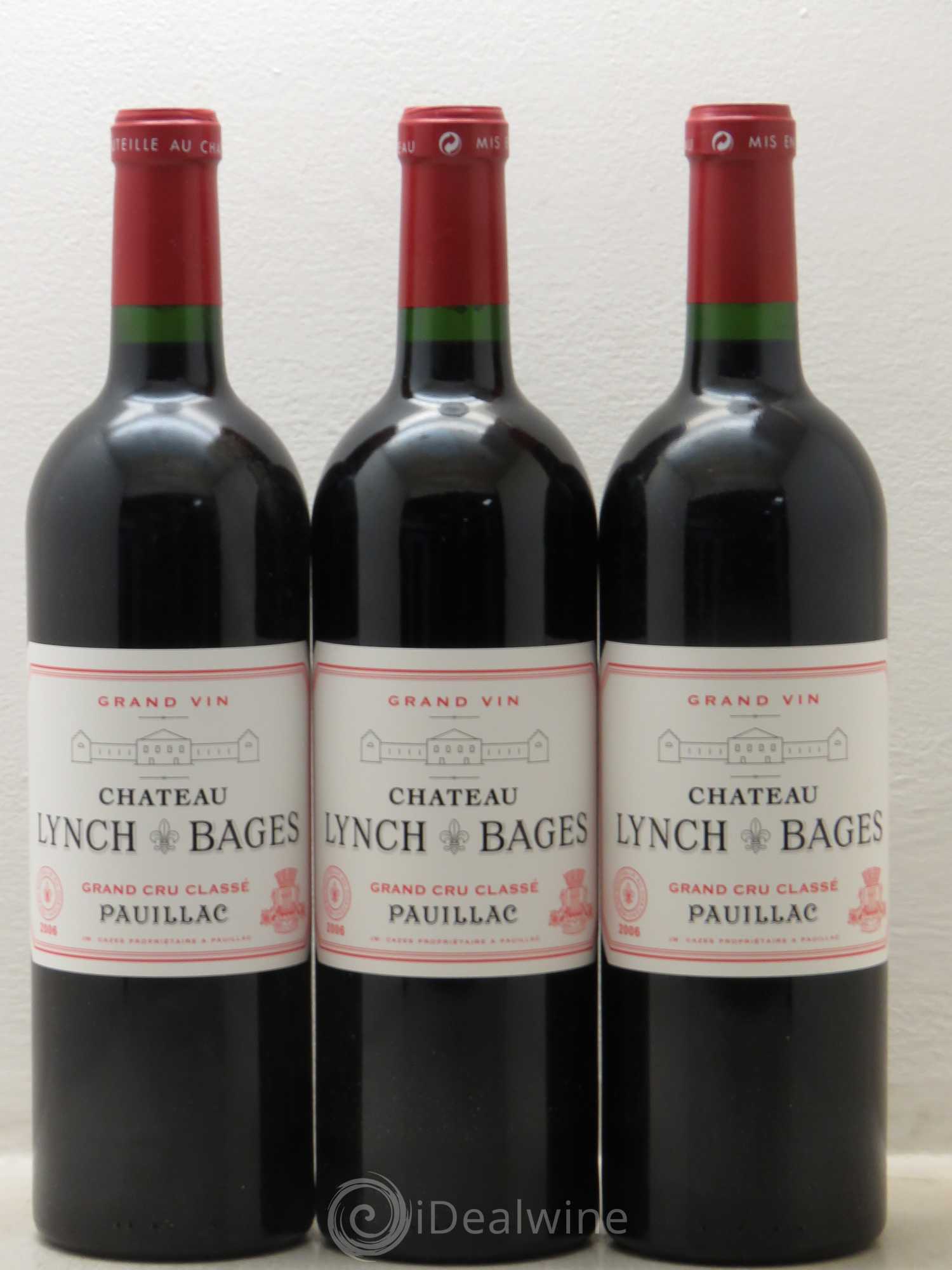 Château Lynch Bages 5ème Grand Cru Classé 2006 - Lot de 6 bouteilles - 1