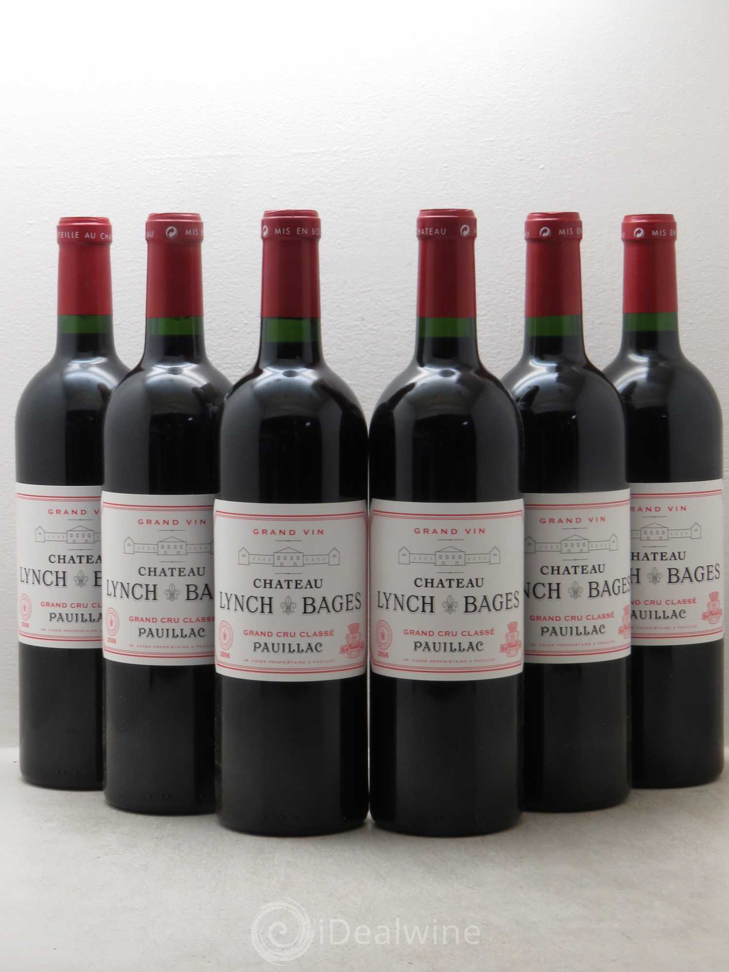 Château Lynch Bages 5ème Grand Cru Classé 2006 - Lot de 6 bouteilles - 0