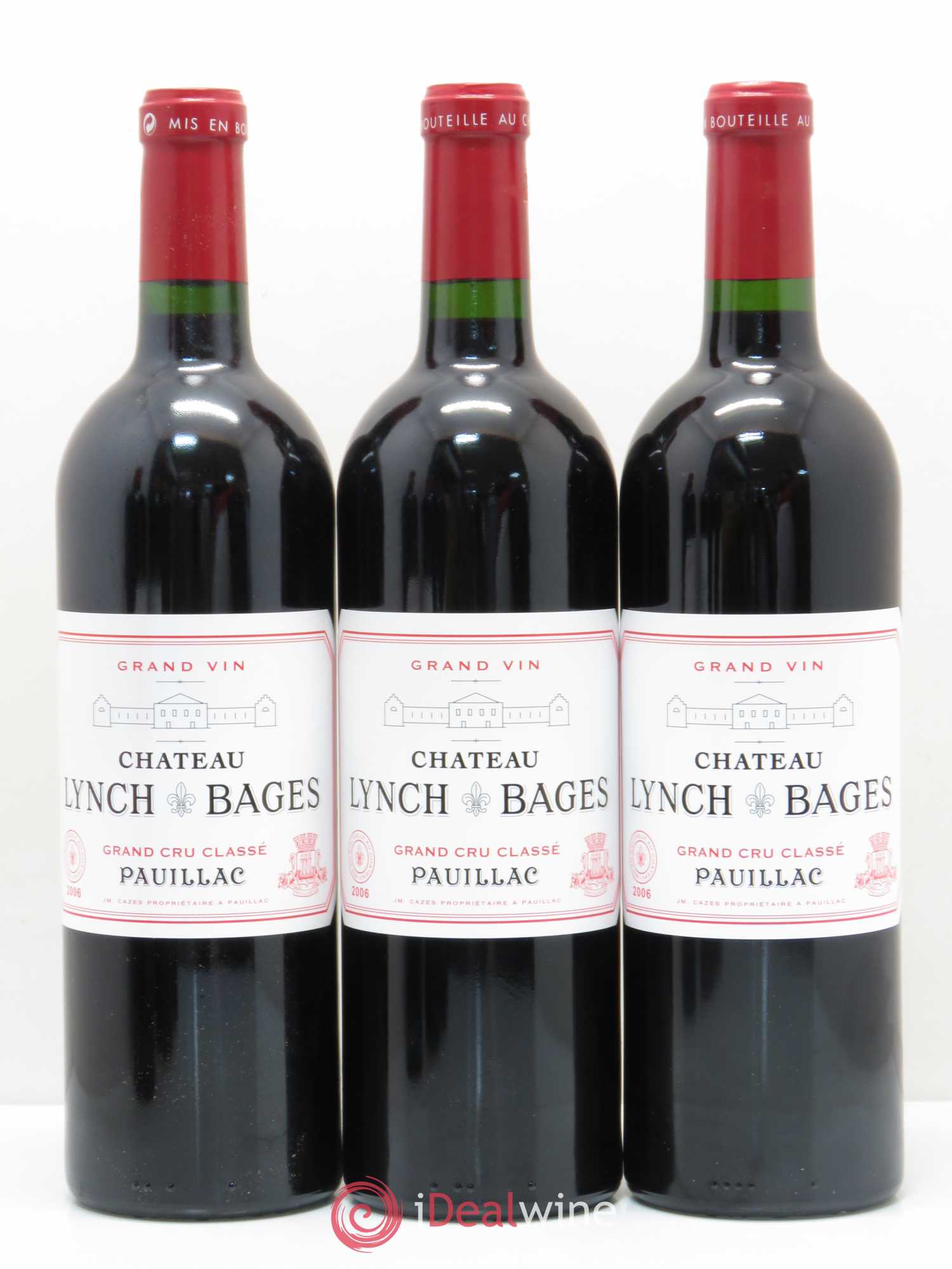 Château Lynch Bages 5ème Grand Cru Classé 2006 - Lot de 6 bouteilles - 1