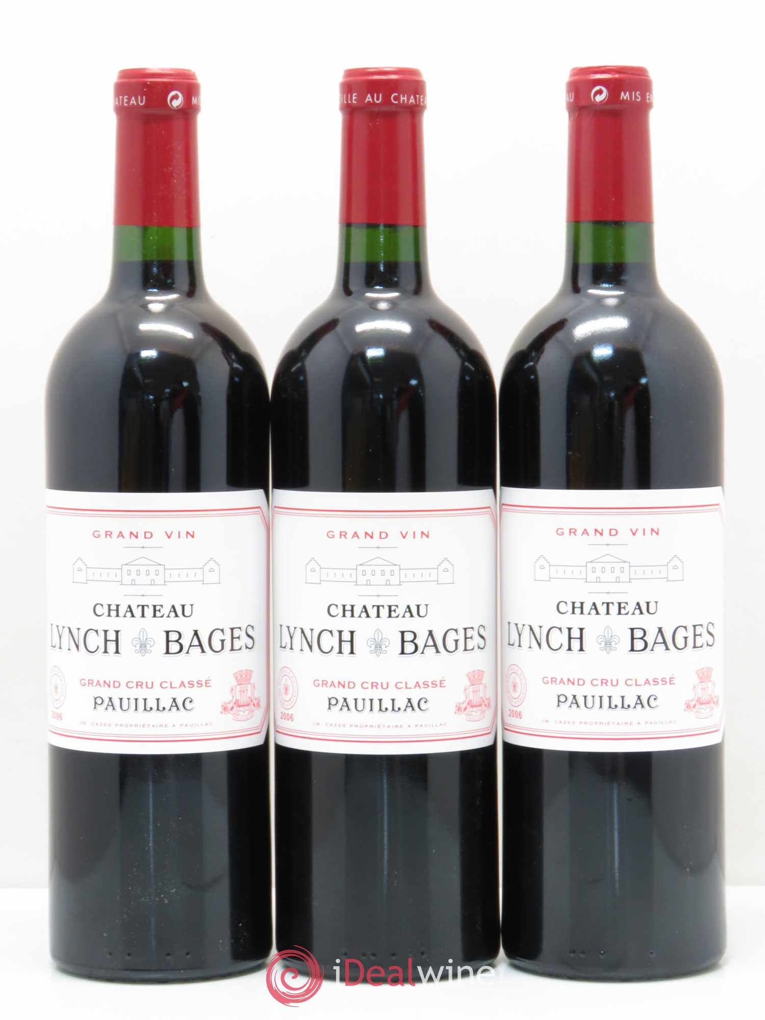 Château Lynch Bages 5ème Grand Cru Classé 2006 - Lot de 6 bouteilles - 2