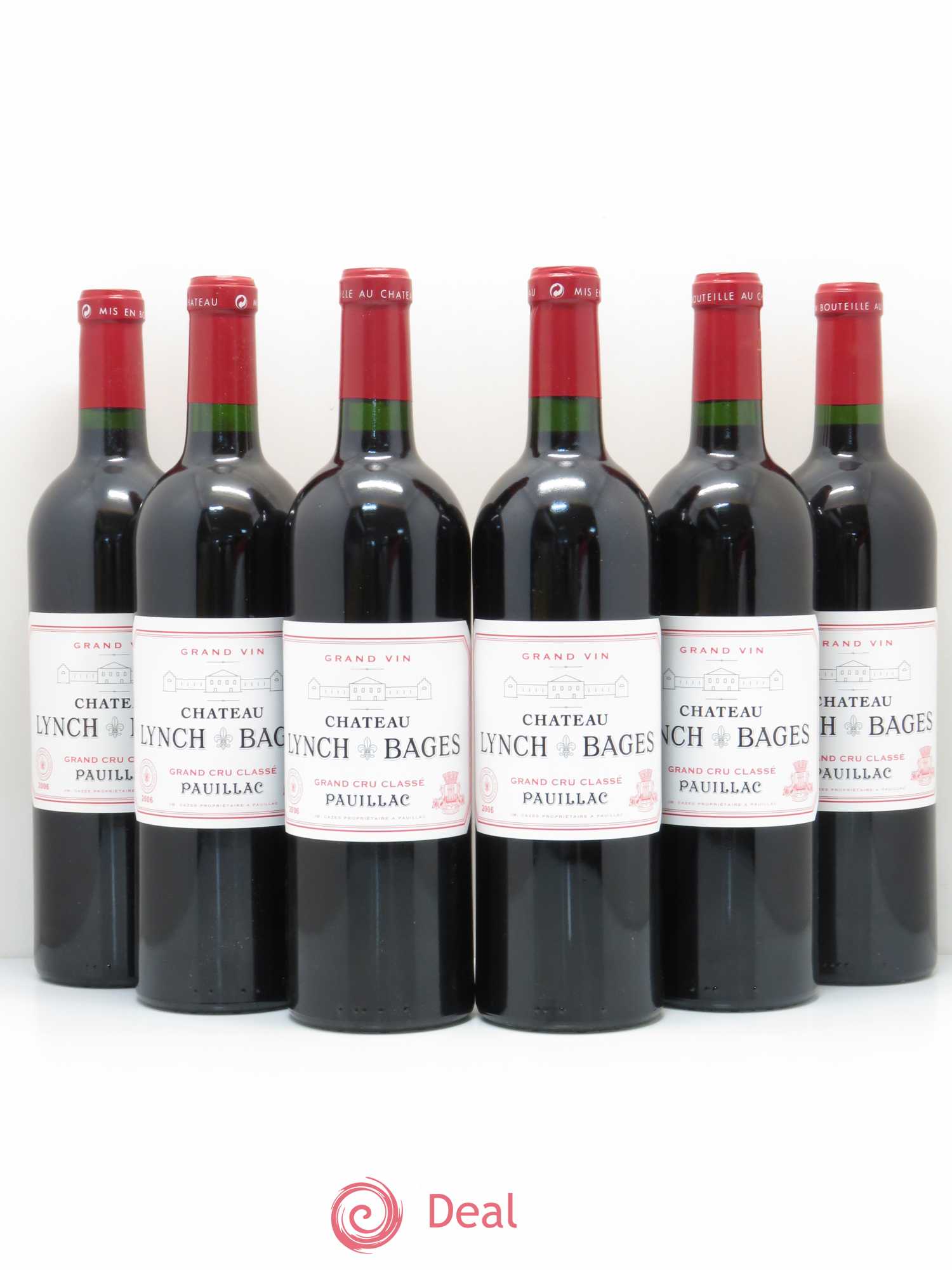 Château Lynch Bages 5ème Grand Cru Classé 2006 - Lot de 6 bouteilles - 0