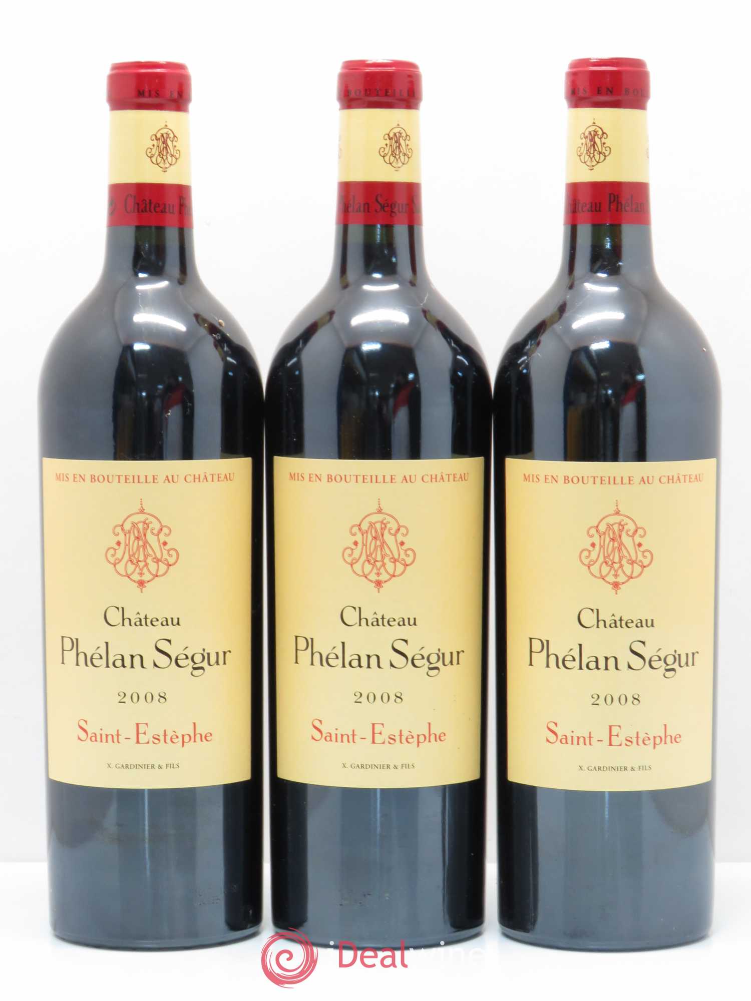 Château Phélan Ségur 2008 - Lot of 6 bottles - 2
