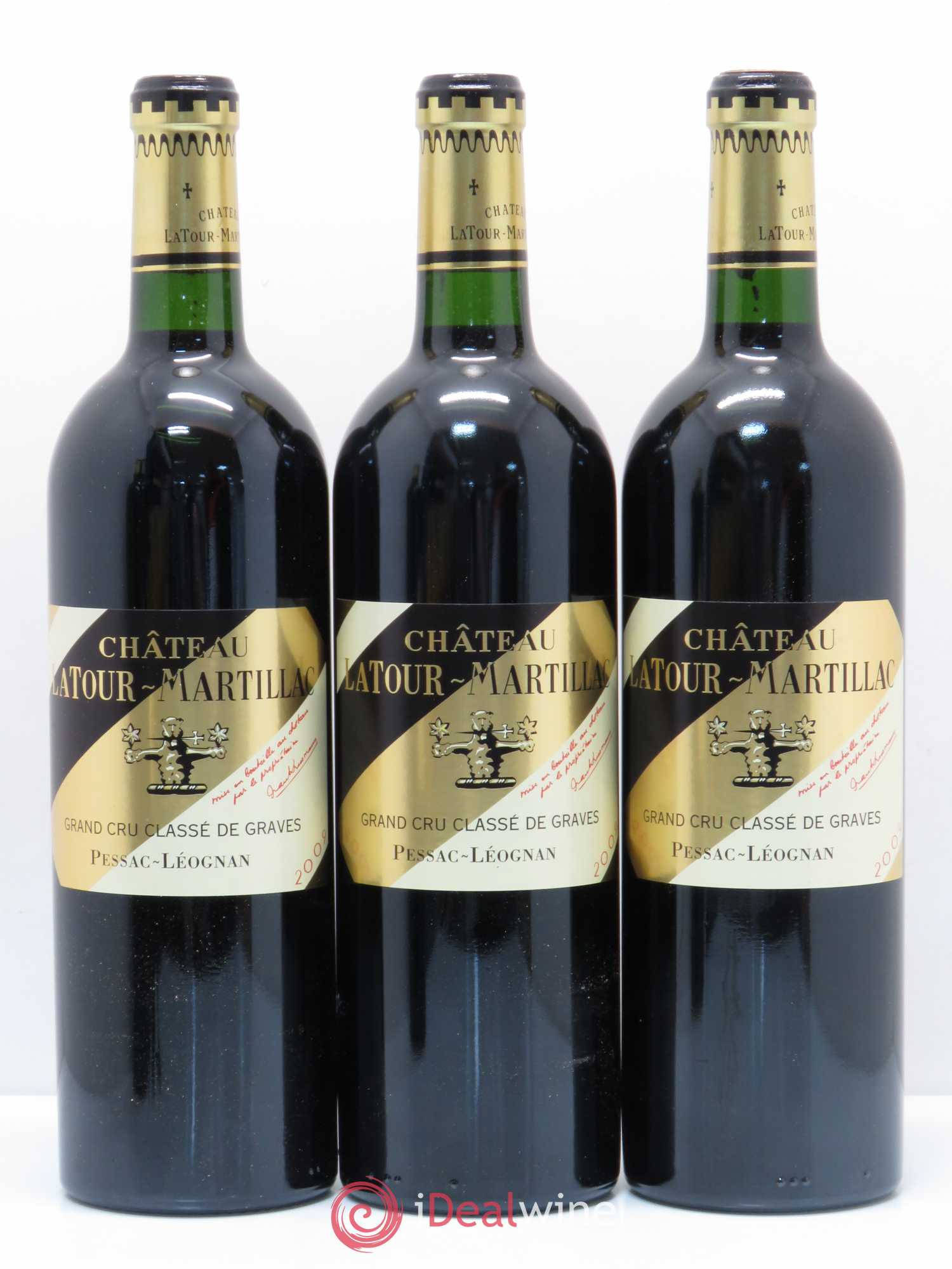 Château Latour-Martillac Cru Classé de Graves 2009 - Lot de 12 bouteilles - 1