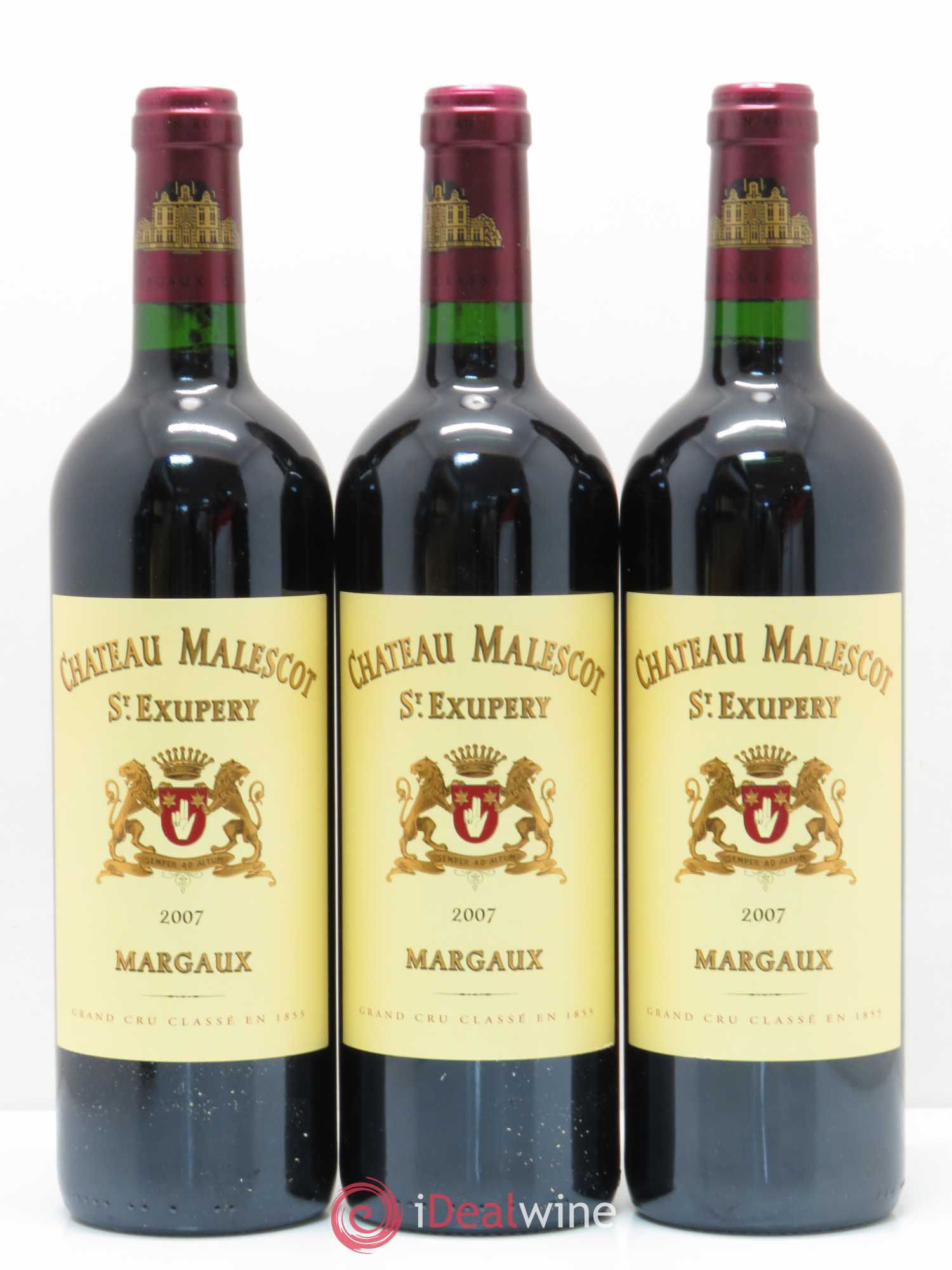 Château Malescot Saint-Exupéry 3ème Grand Cru Classé 2007 - Lot de 12 bouteilles - 1