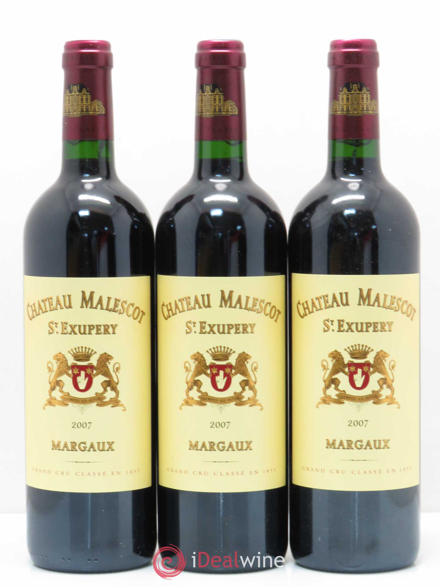 Château Malescot Saint-Exupéry 3ème Grand Cru Classé 2007 - Lot de 12 bouteilles - 3