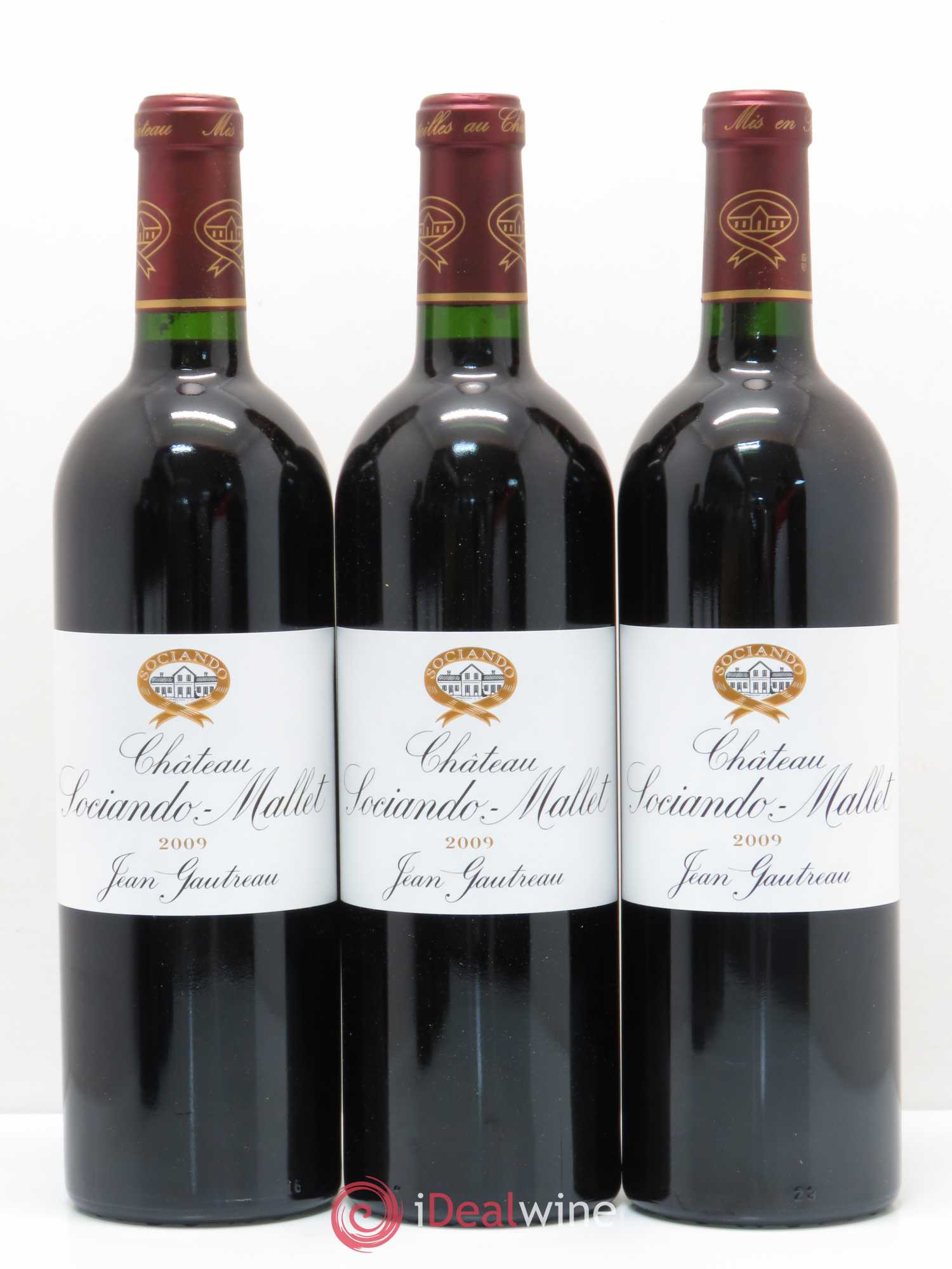 Château Sociando Mallet 2009 - Lot de 6 bouteilles - 1