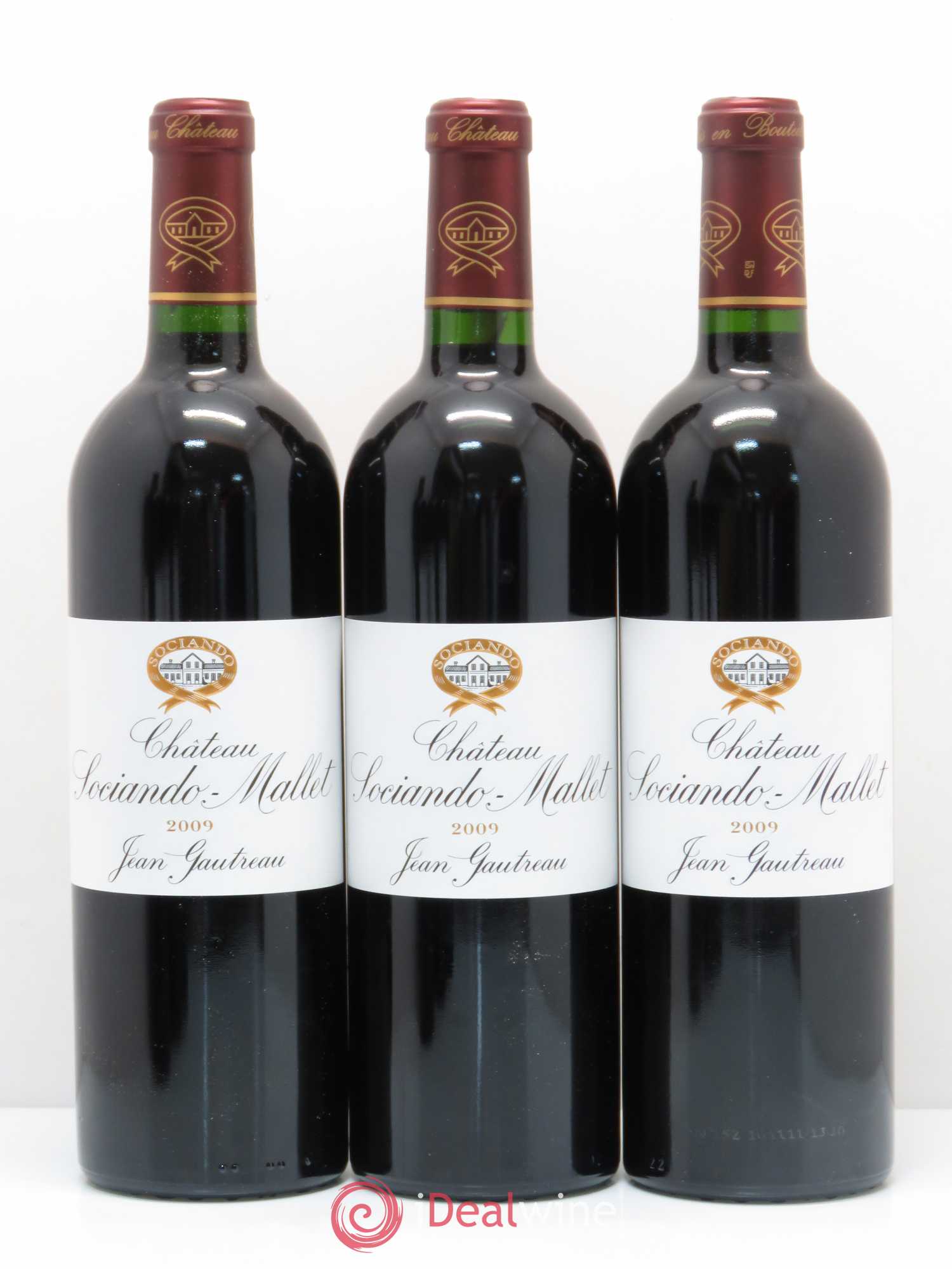 Château Sociando Mallet 2009 - Lot de 6 bouteilles - 1