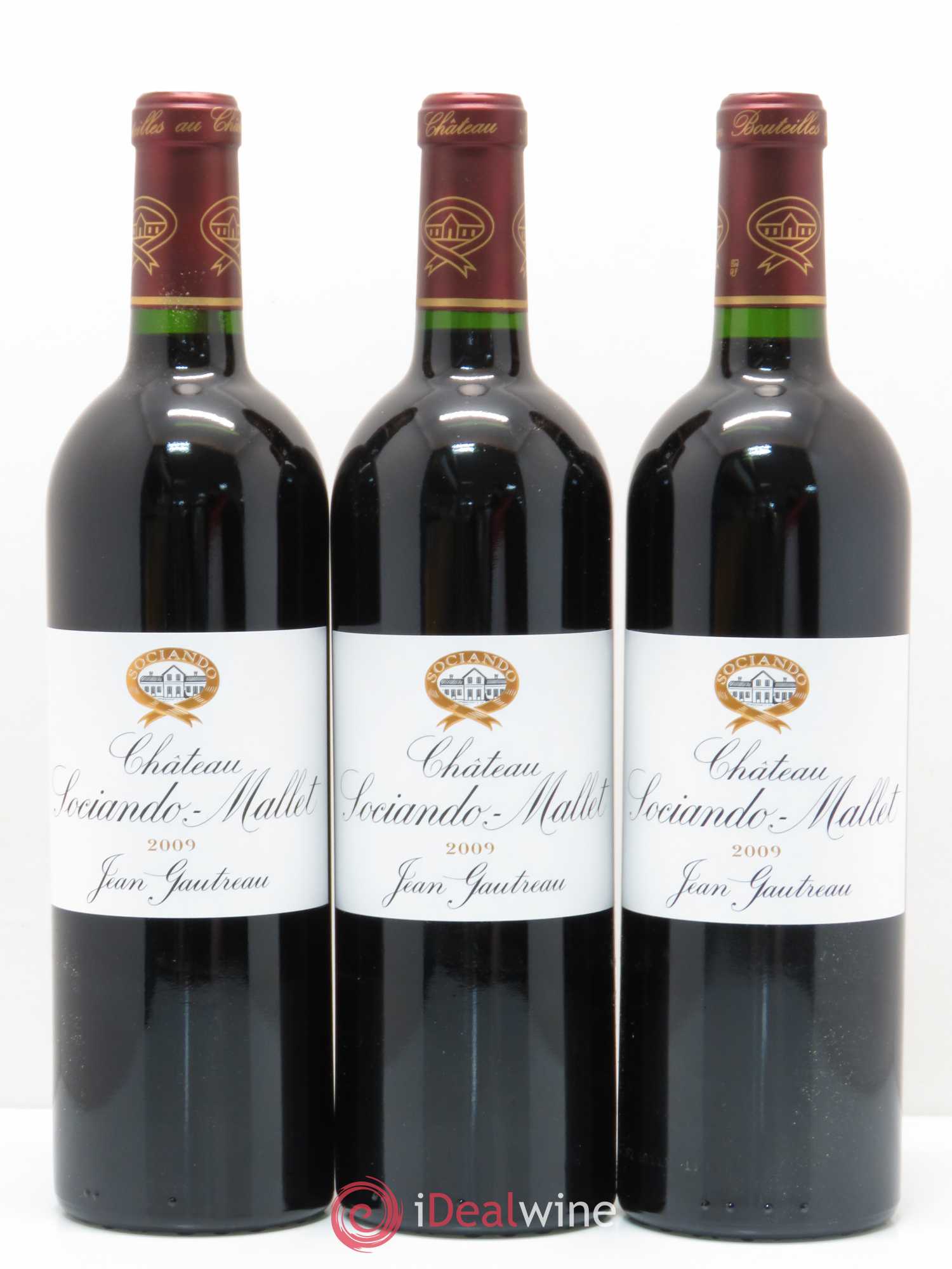 Château Sociando Mallet 2009 - Lot de 6 bouteilles - 2
