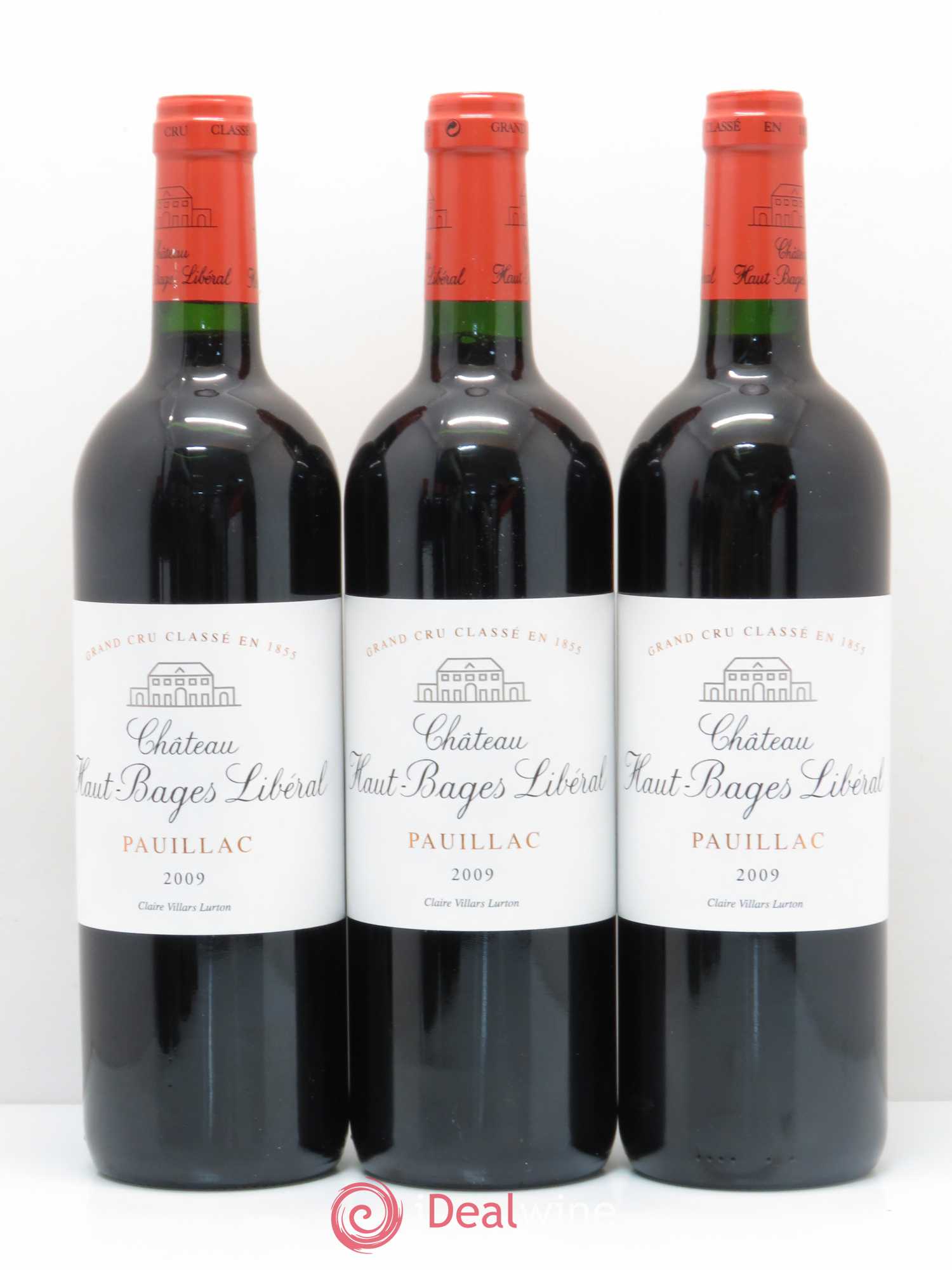 Château Haut Bages Libéral 5ème Grand Cru Classé 2009 - Lot de 6 bouteilles - 1