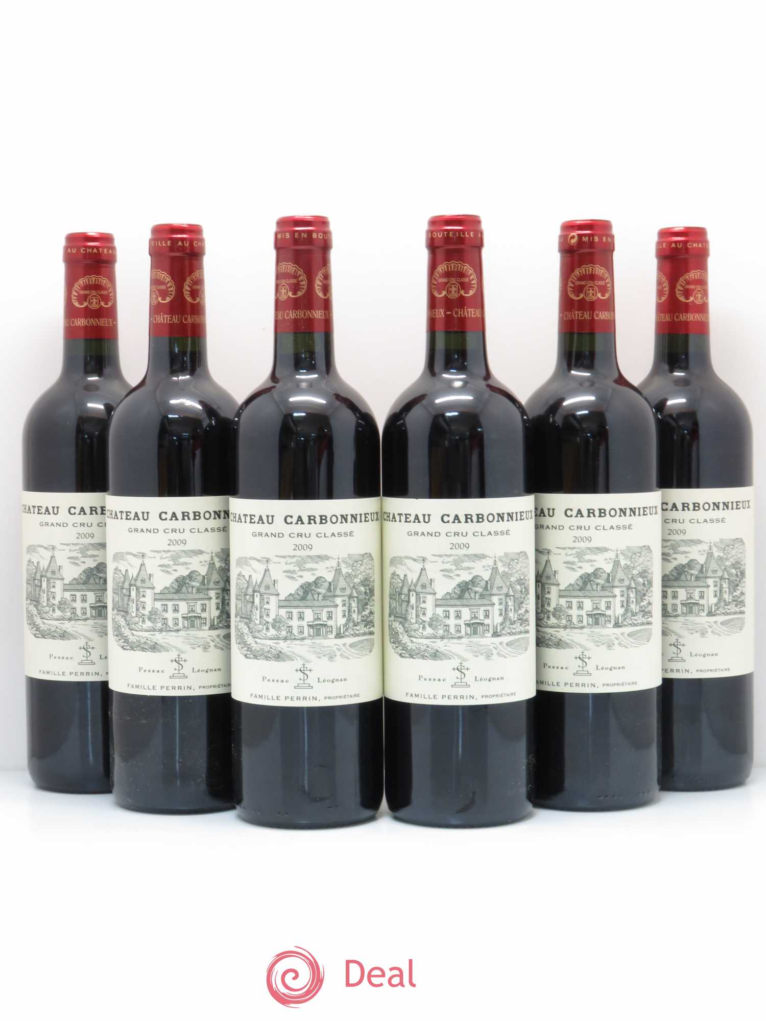 Château Carbonnieux Cru Classé de Graves 2009 - Lot de 6 bouteilles - 0