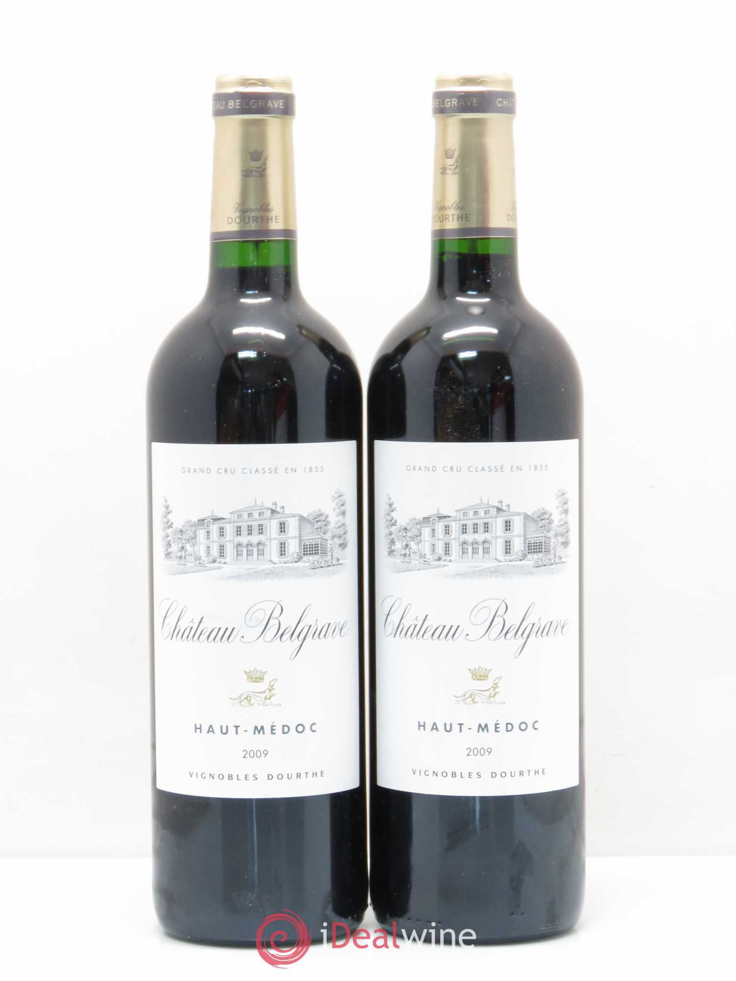 Château Belgrave 5ème Grand Cru Classé 2009 - Lot de 2 bouteilles - 0