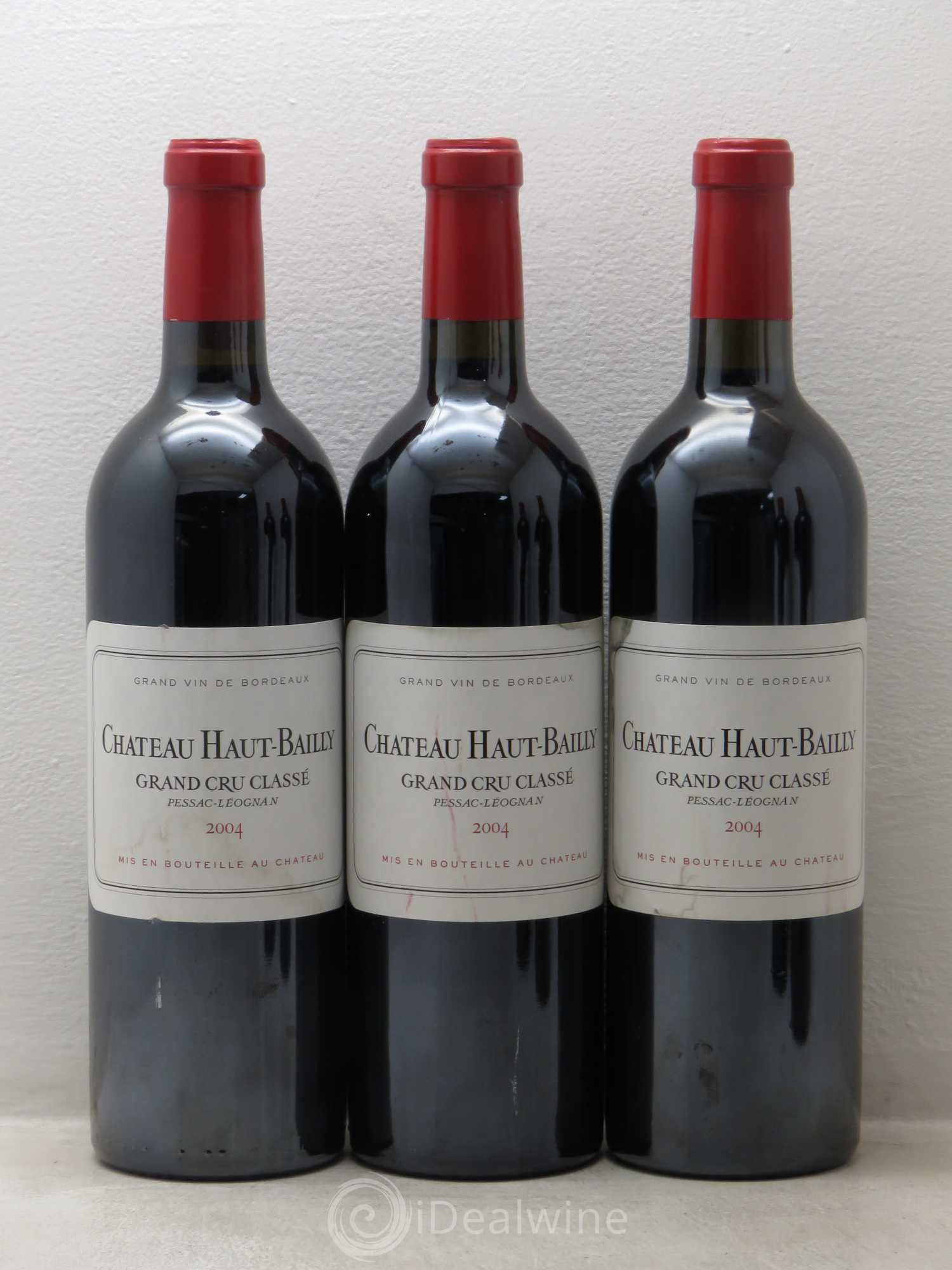Château Haut-Bailly Cru Classé de Graves 2004 - Lot de 5 bouteilles - 1