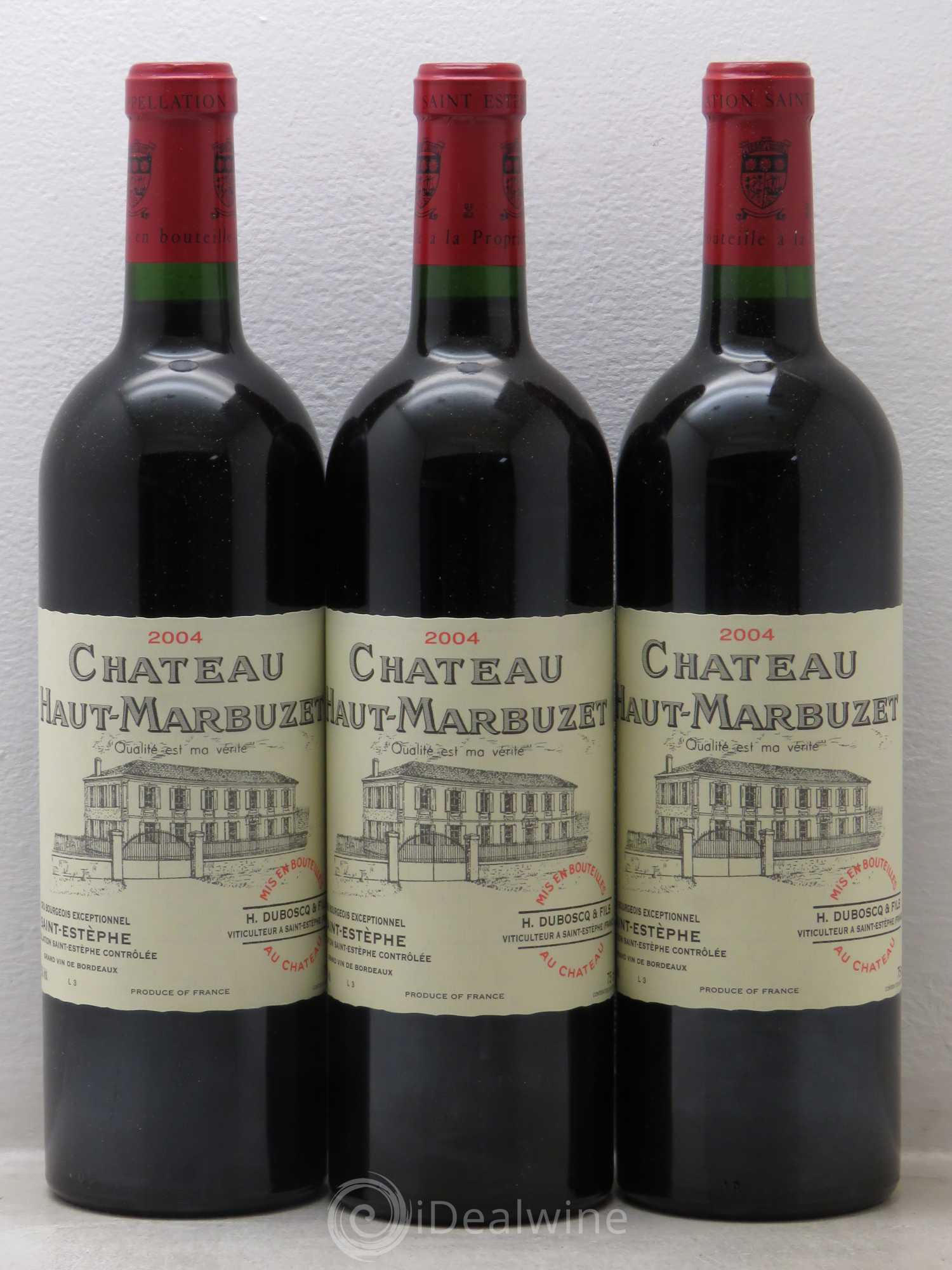 Château Haut Marbuzet 2004 - Lot de 12 bouteilles - 3
