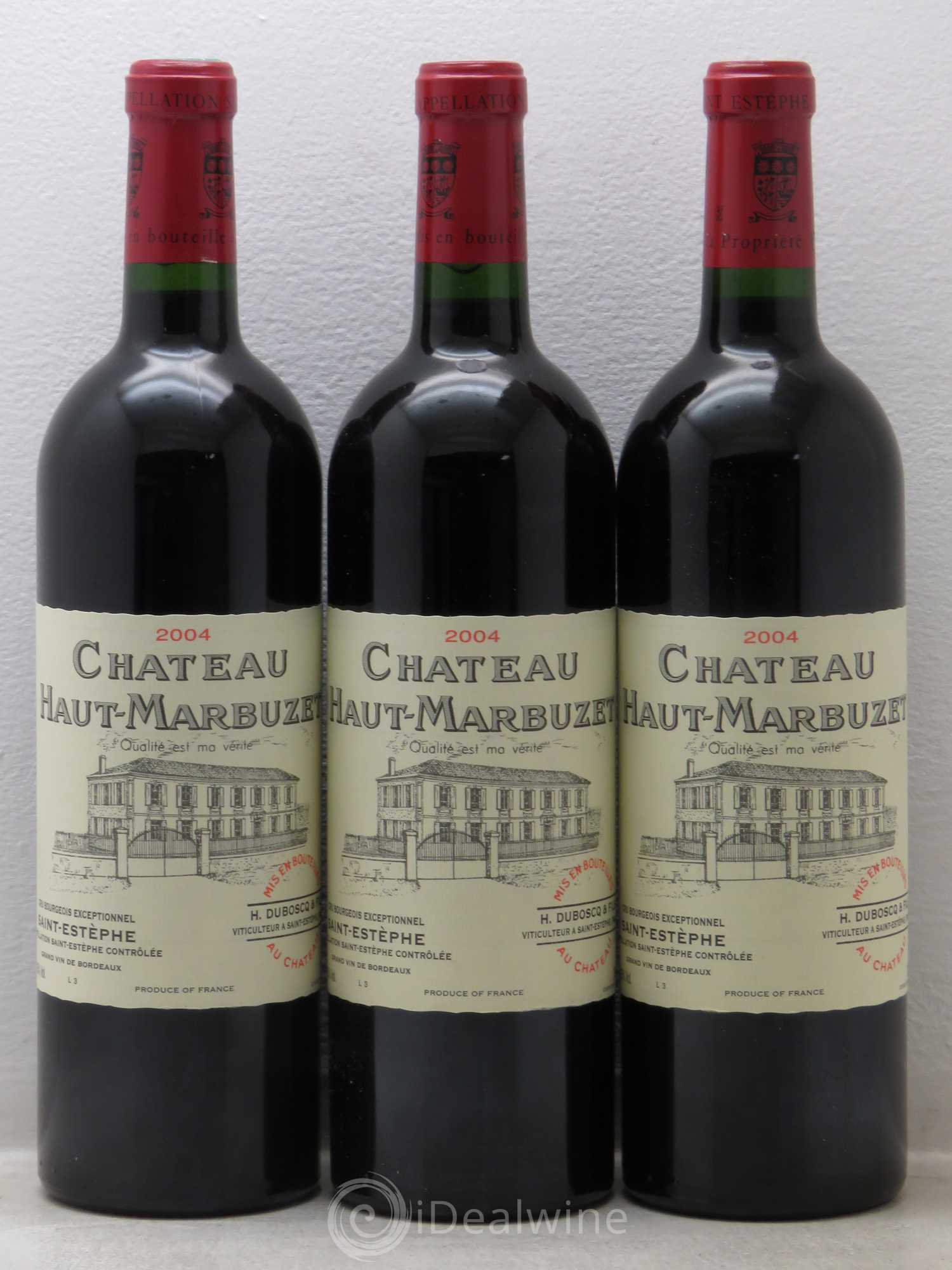 Château Haut Marbuzet 2004 - Lot de 12 bouteilles - 4