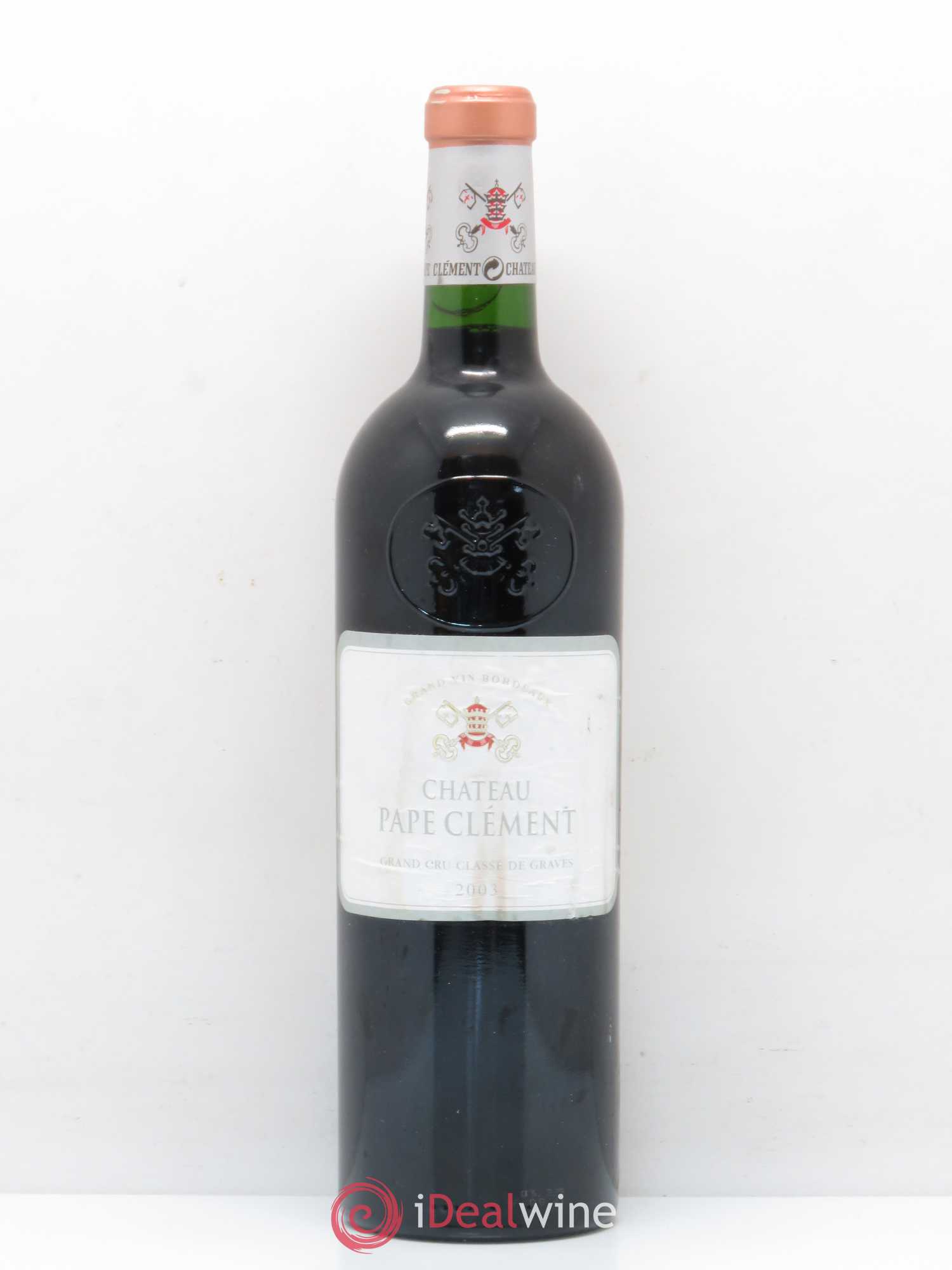 Château Pape Clément Cru Classé de Graves 2003 - Lot de 1 bouteille - 0