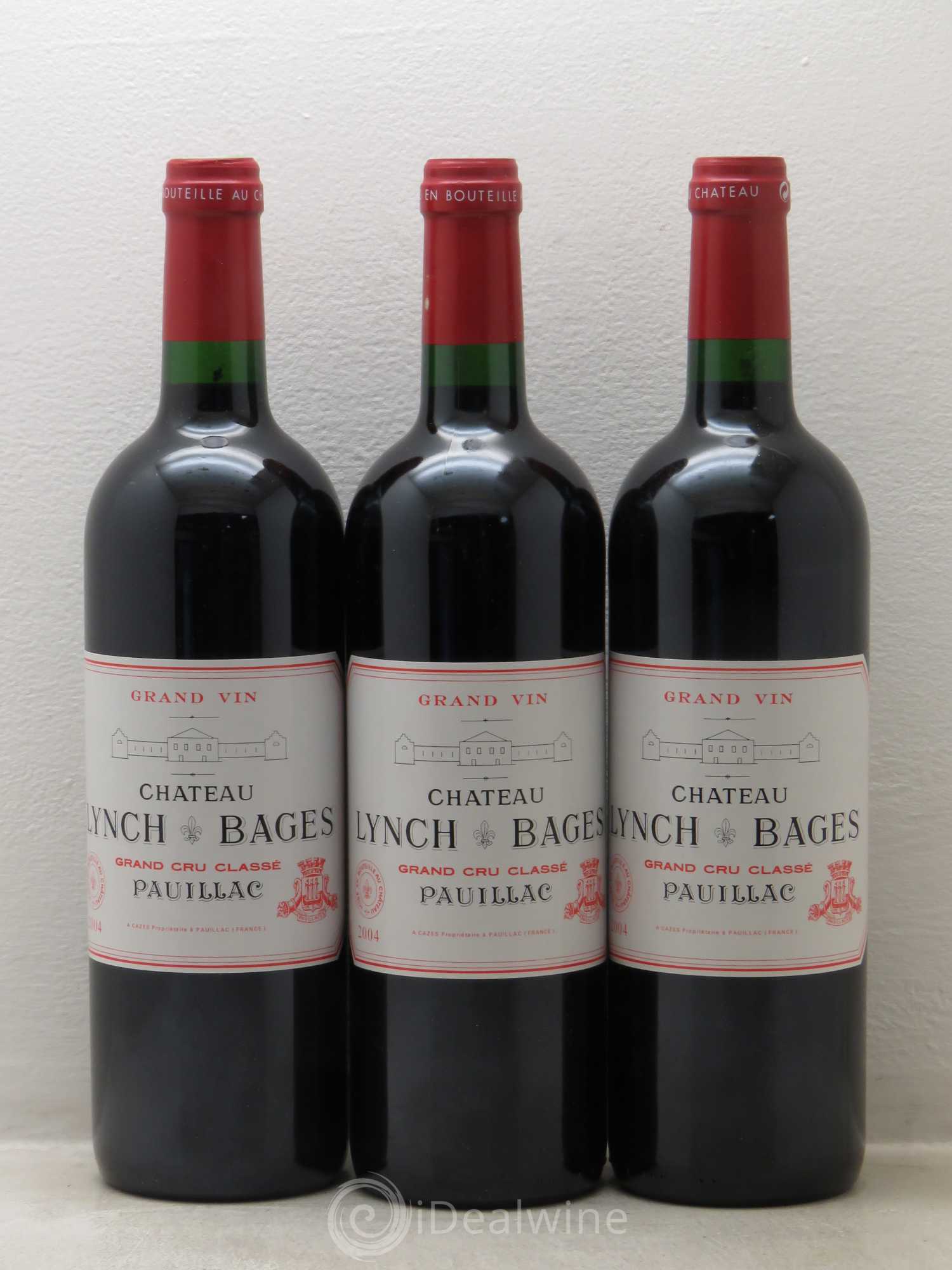 Château Lynch Bages 5ème Grand Cru Classé 2004 - Lot de 12 bouteilles - 1