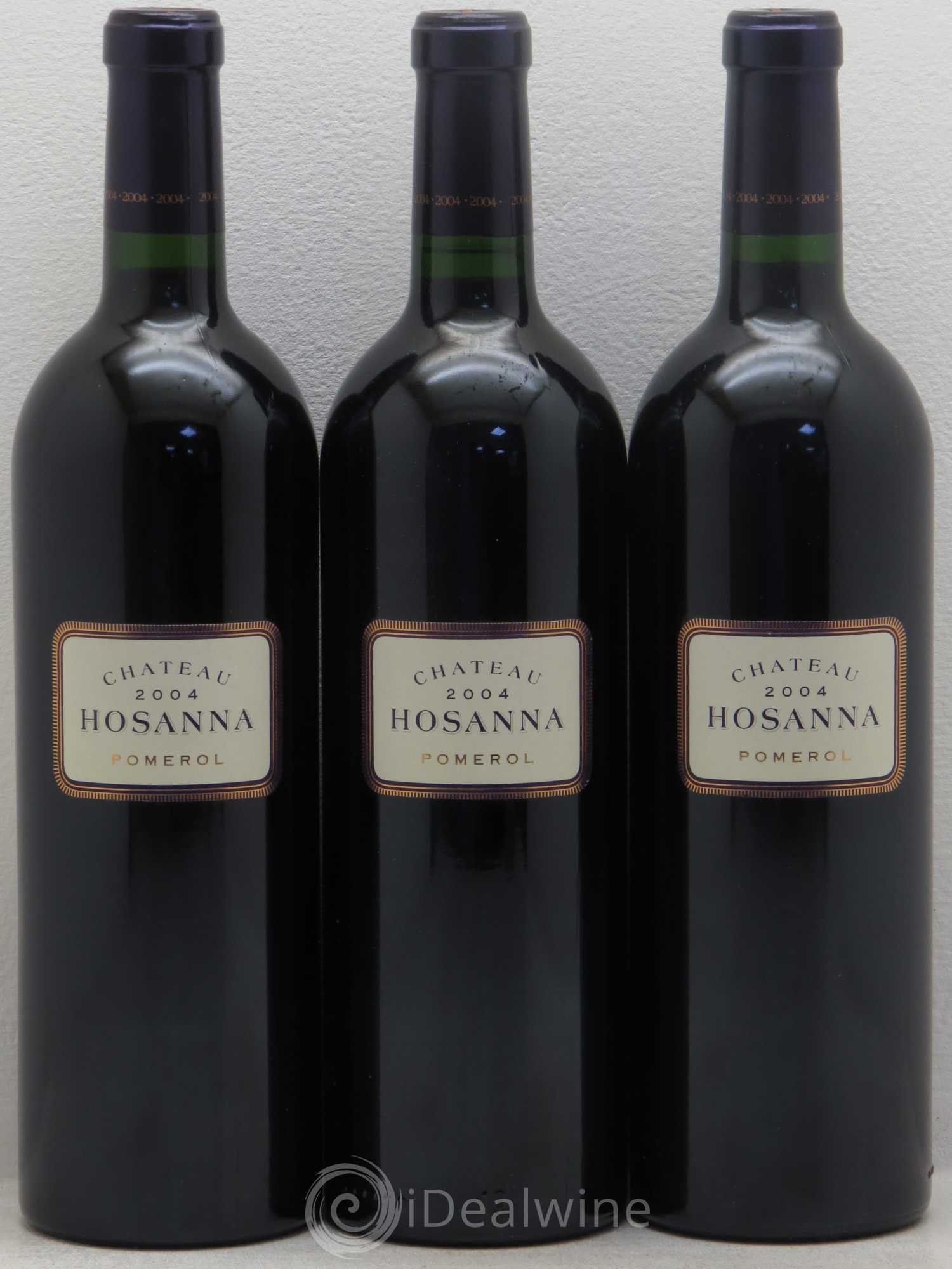 Château Hosanna 2004 - Lot de 3 bouteilles - 0