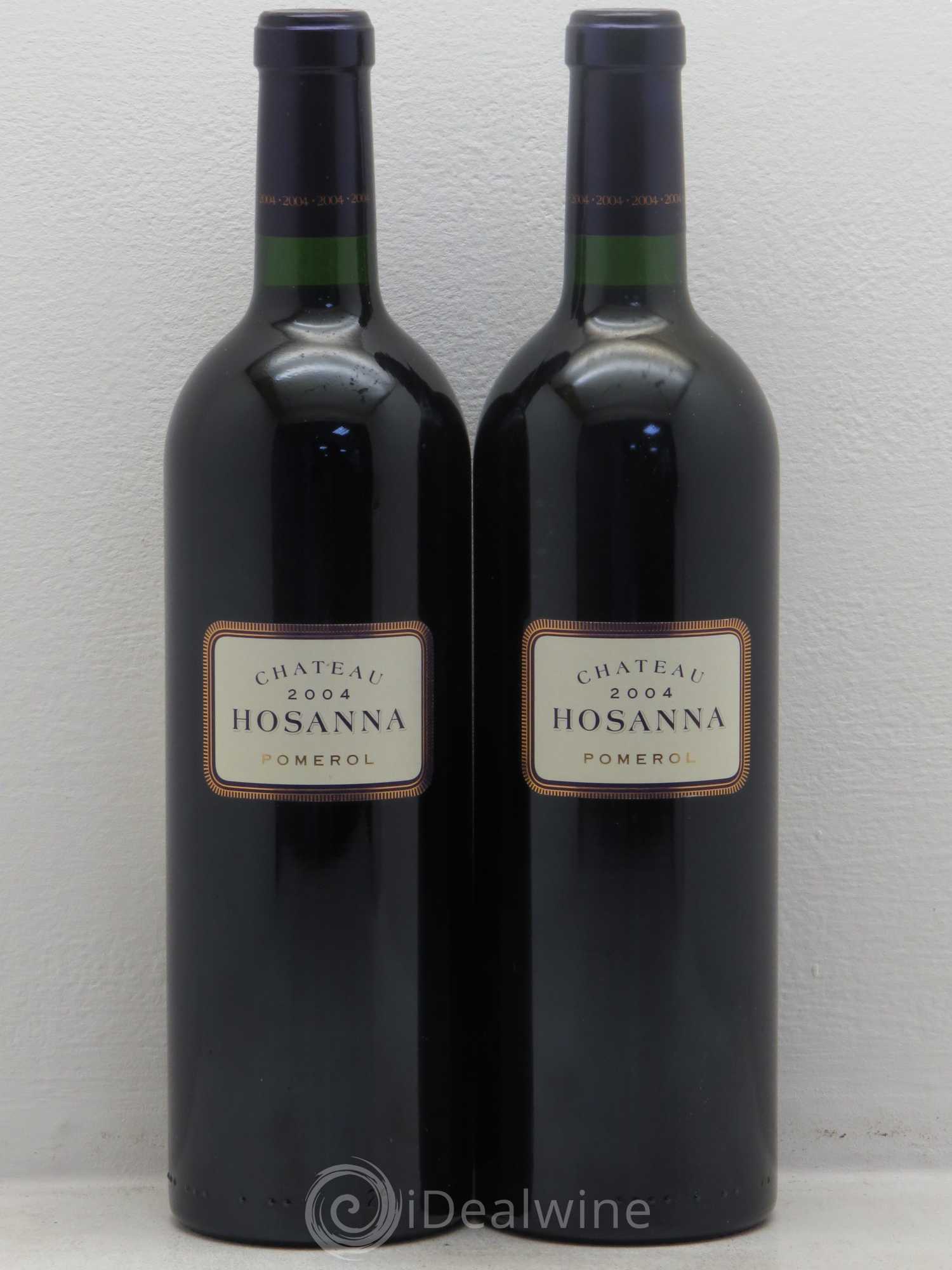 Château Hosanna 2004 - Lot de 2 bouteilles - 0