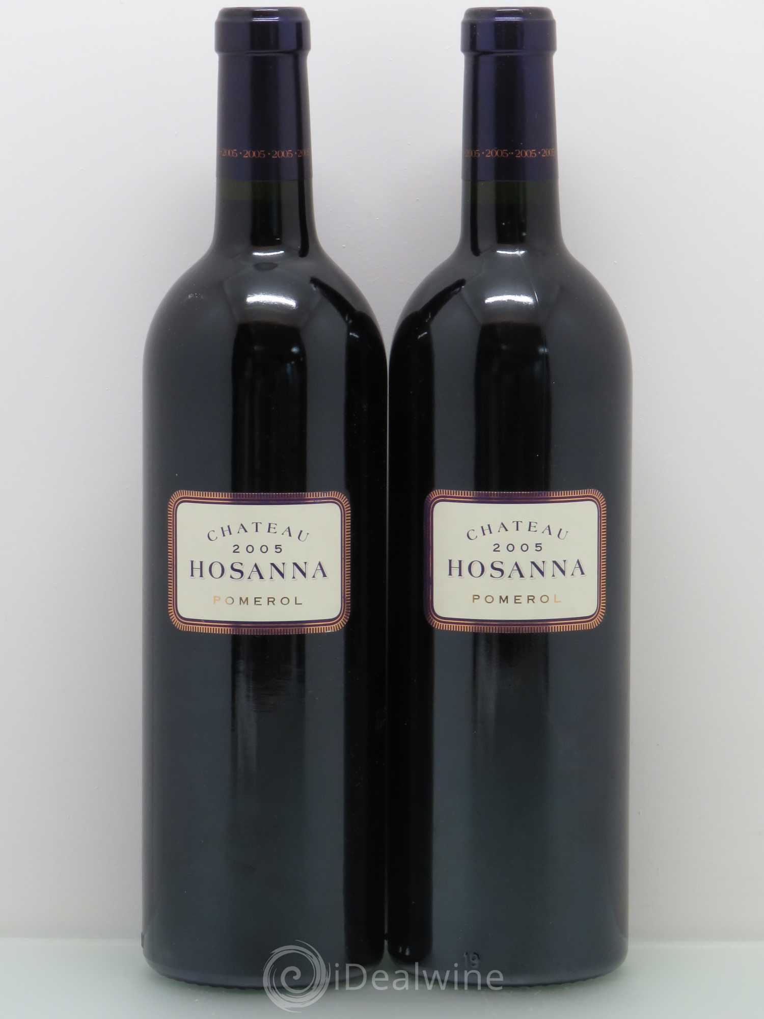 Château Hosanna 2005 - Lot de 2 bouteilles - 0