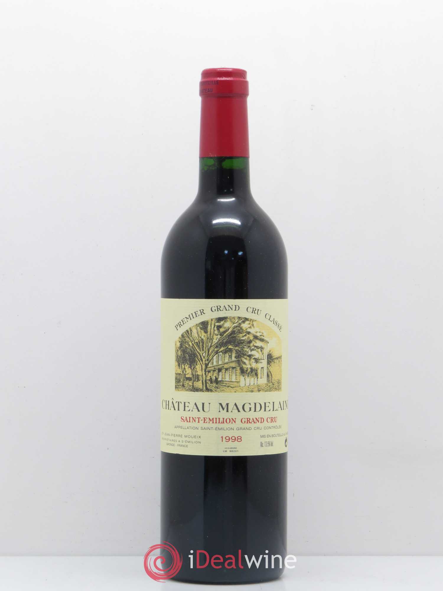 Château Magdelaine 1998 - Lot de 1 bouteille - 0