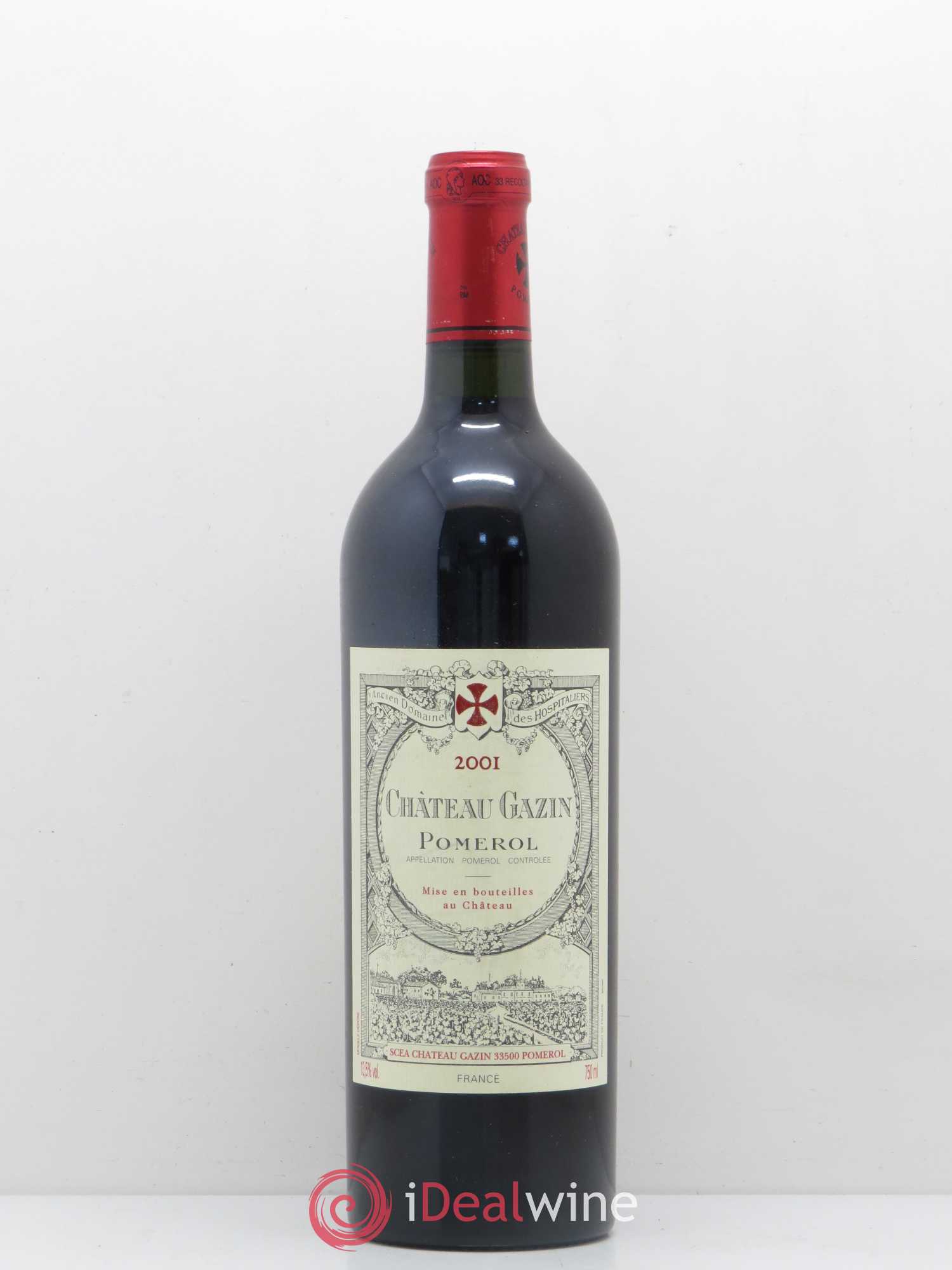 Château Gazin 2001 - Lot de 1 bouteille - 0
