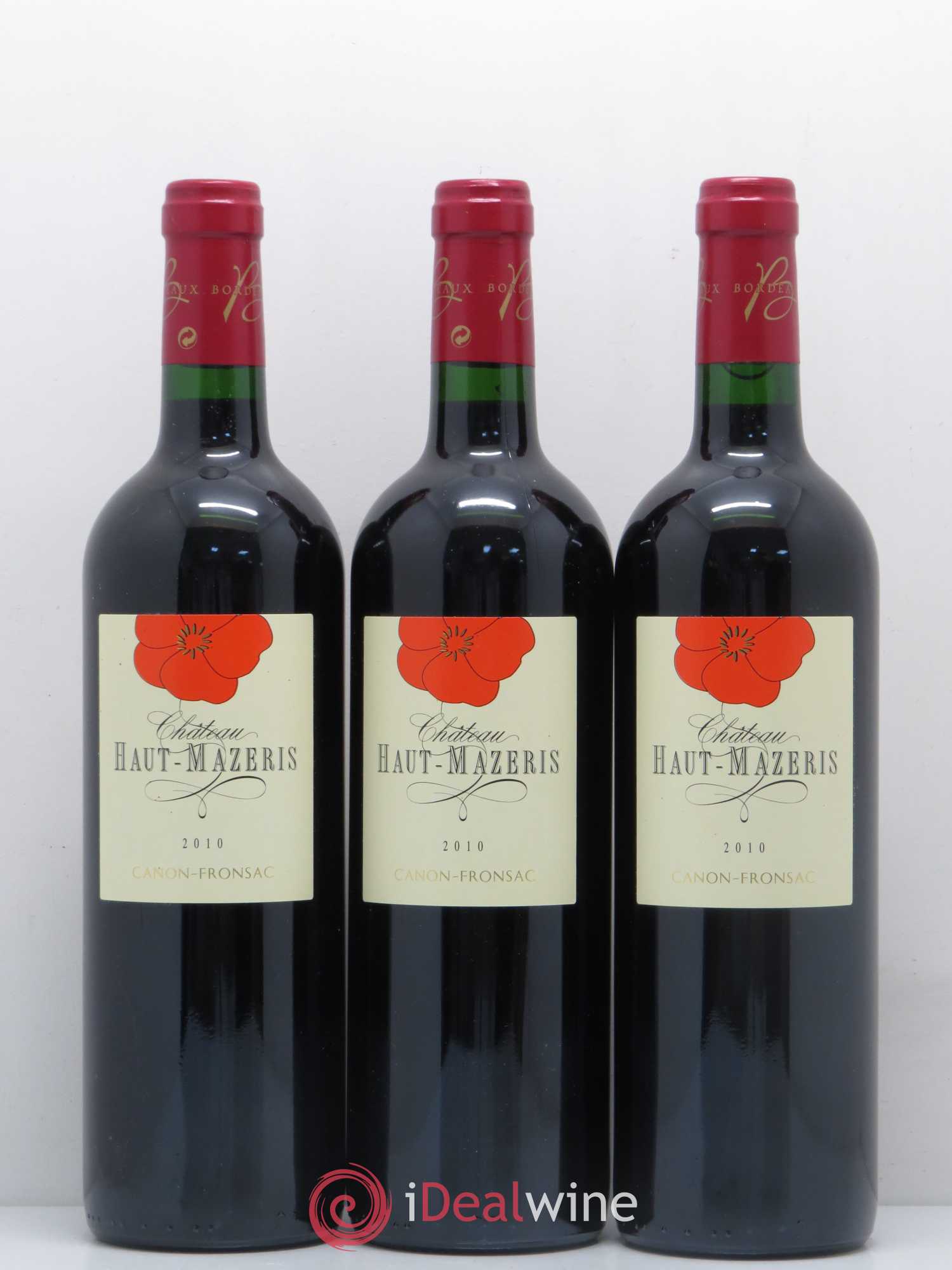 Château Haut Mazeris 2010 - Lot de 6 bouteilles - 1