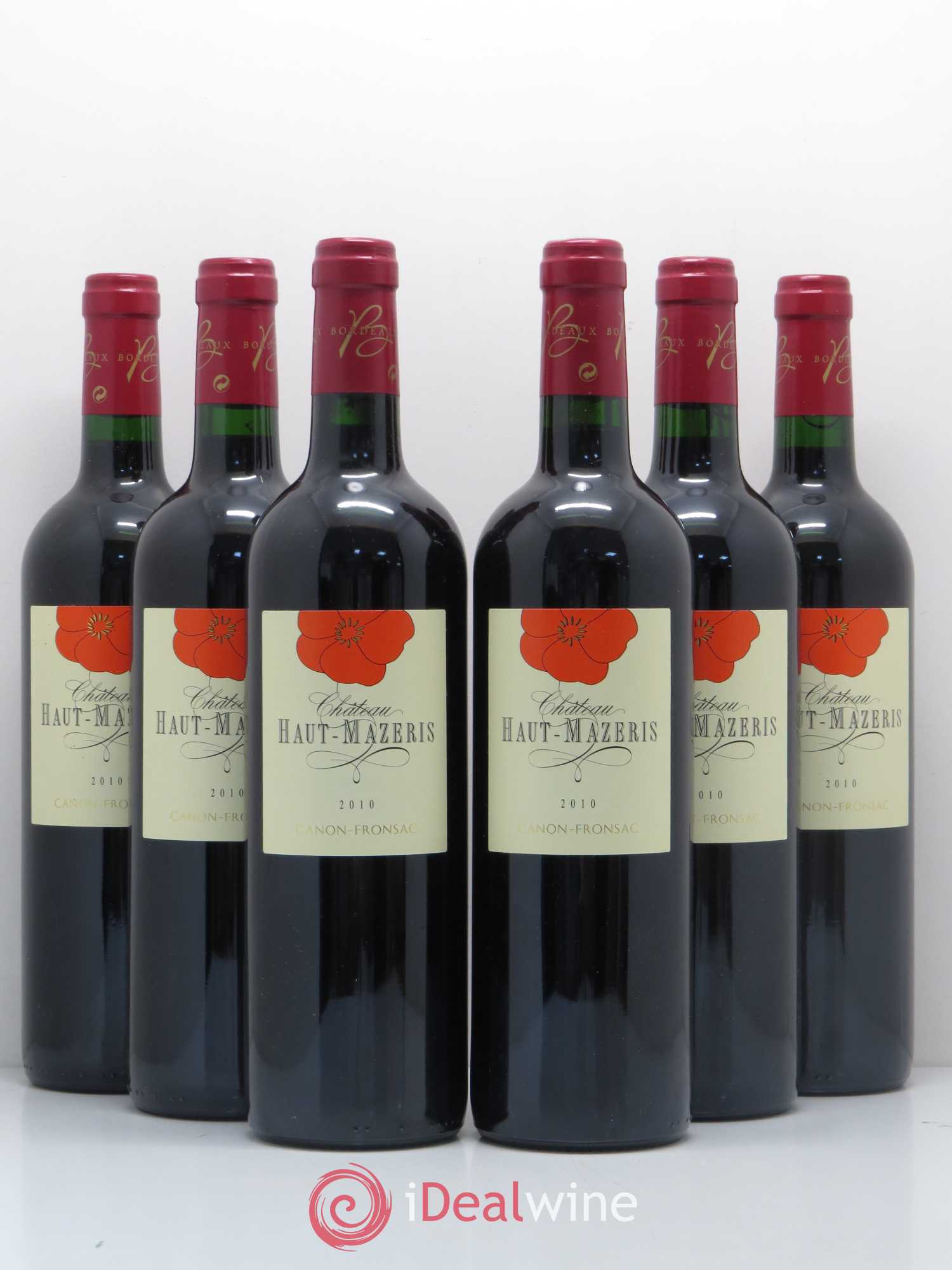 Château Haut Mazeris 2010 - Lot de 6 bouteilles - 0