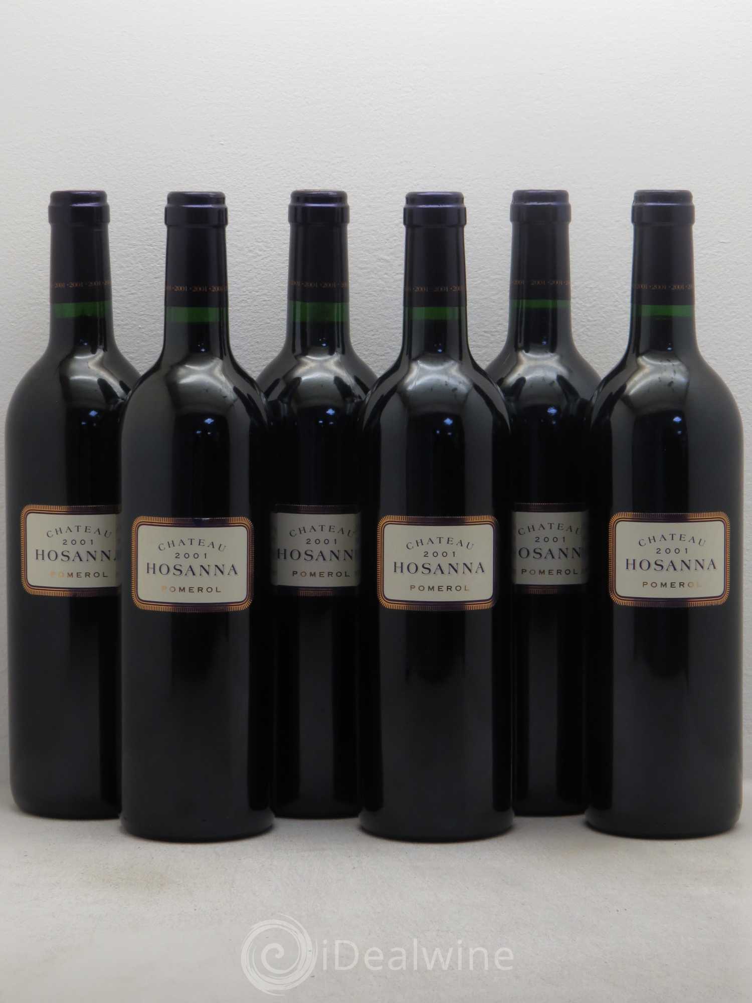 Château Hosanna 2001 - Lot de 6 bouteilles - 0