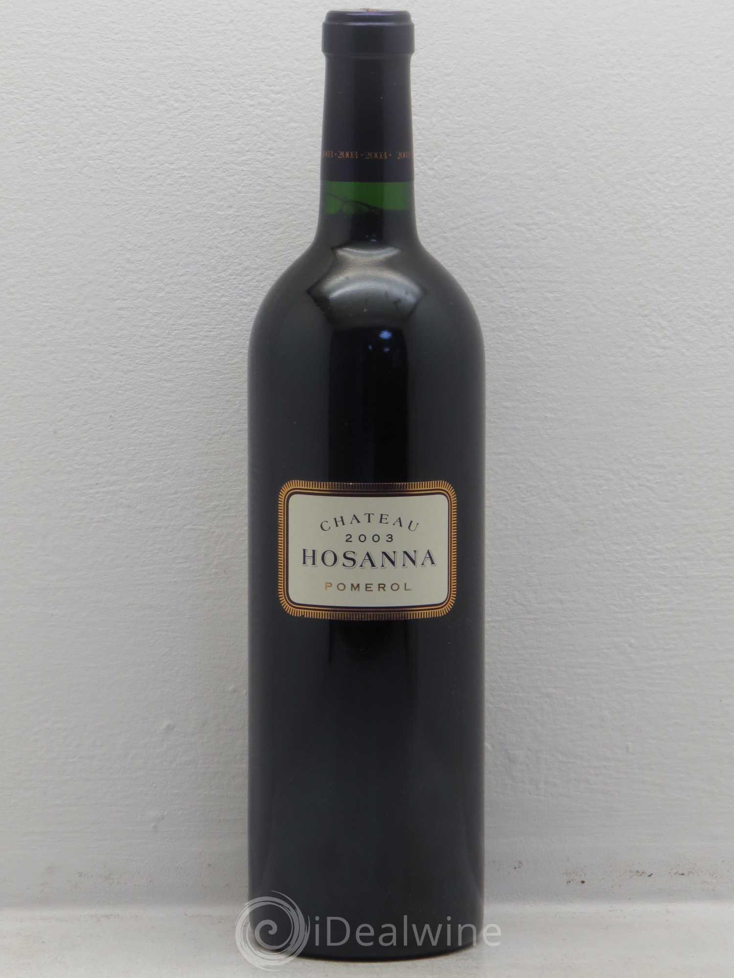 Château Hosanna 2003 - Lot de 1 bouteille - 0
