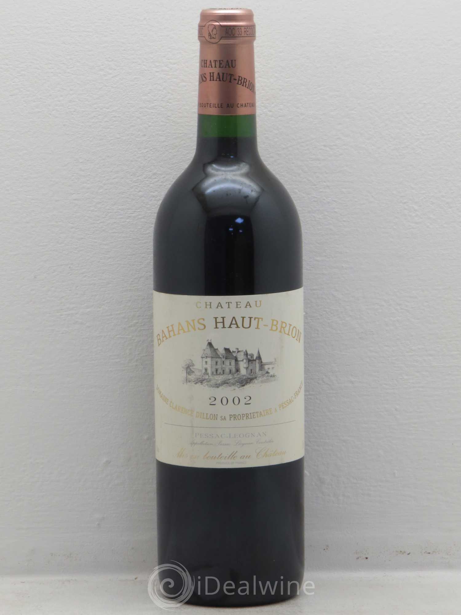 Clarence (Bahans) de Haut-Brion Second Vin 2002 - Lot de 1 bouteille - 0