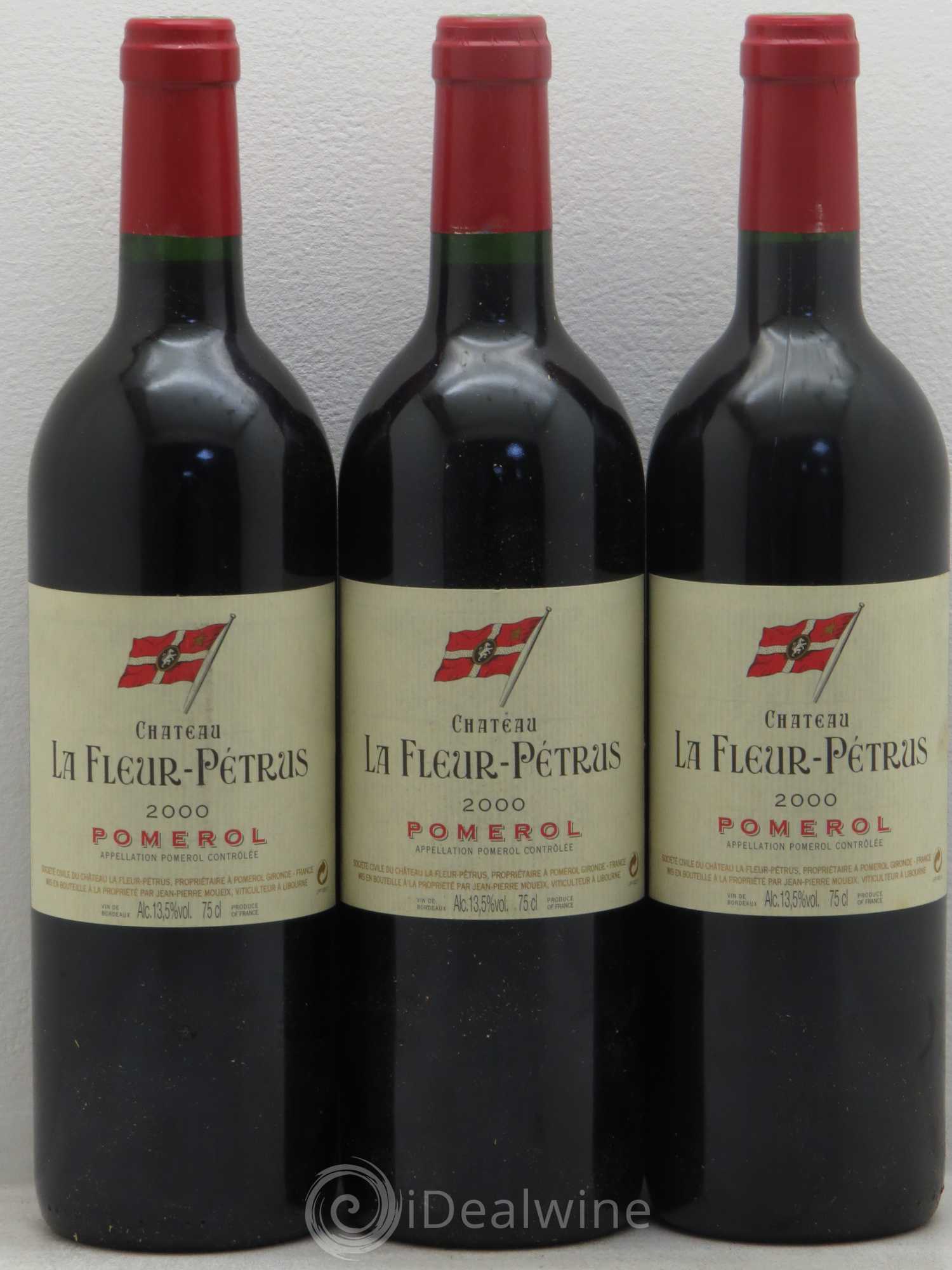 Château la Fleur Petrus 2000 - Lot de 3 bouteilles - 0