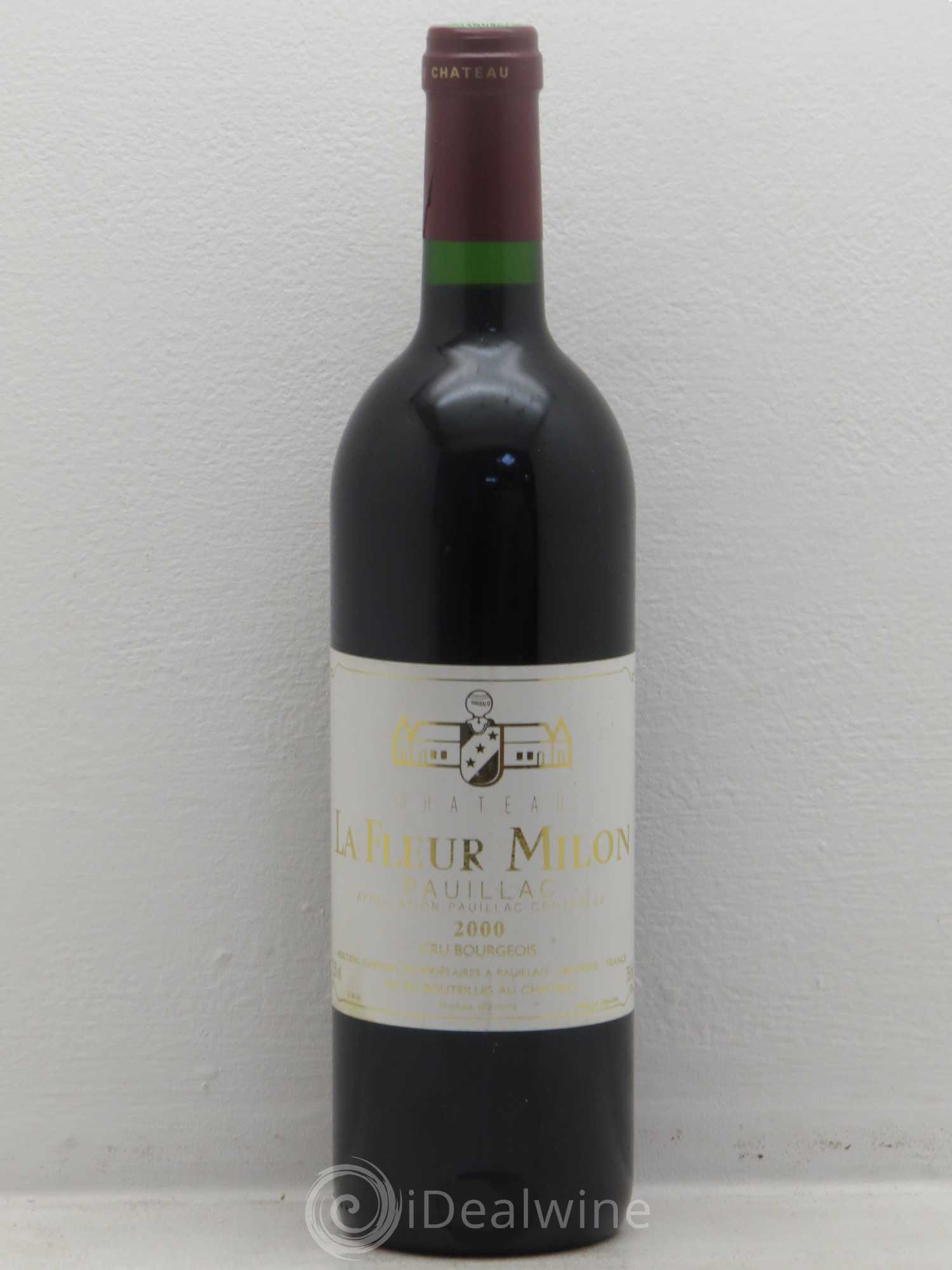 Château la Fleur Milon Cru Bourgeois 2000 - Lot de 1 bouteille - 0